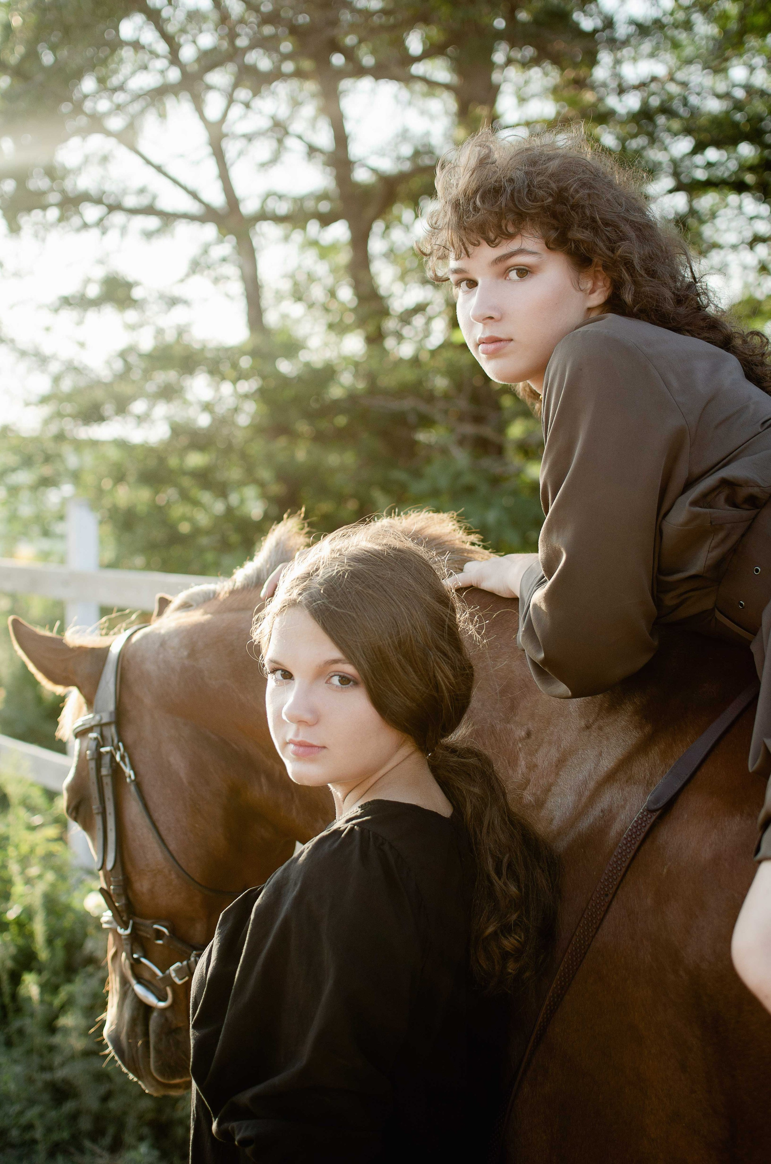 Романтичная фотосессия с лошадьми в Анапе
