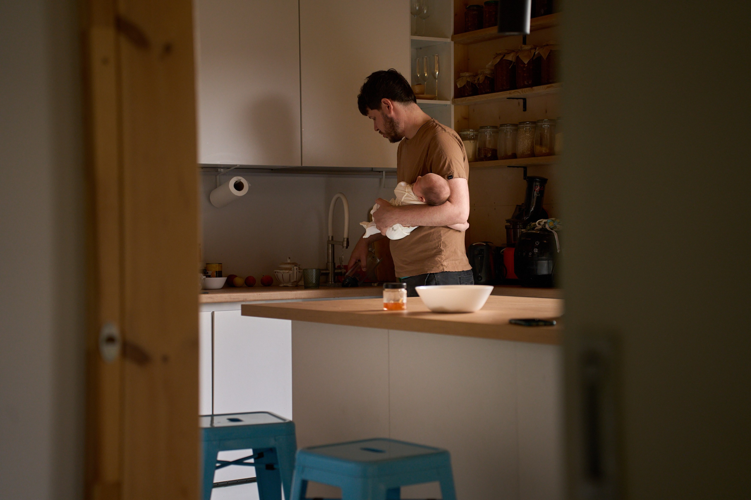 Четверо детей в доме. Фотограф Женя Пашкина