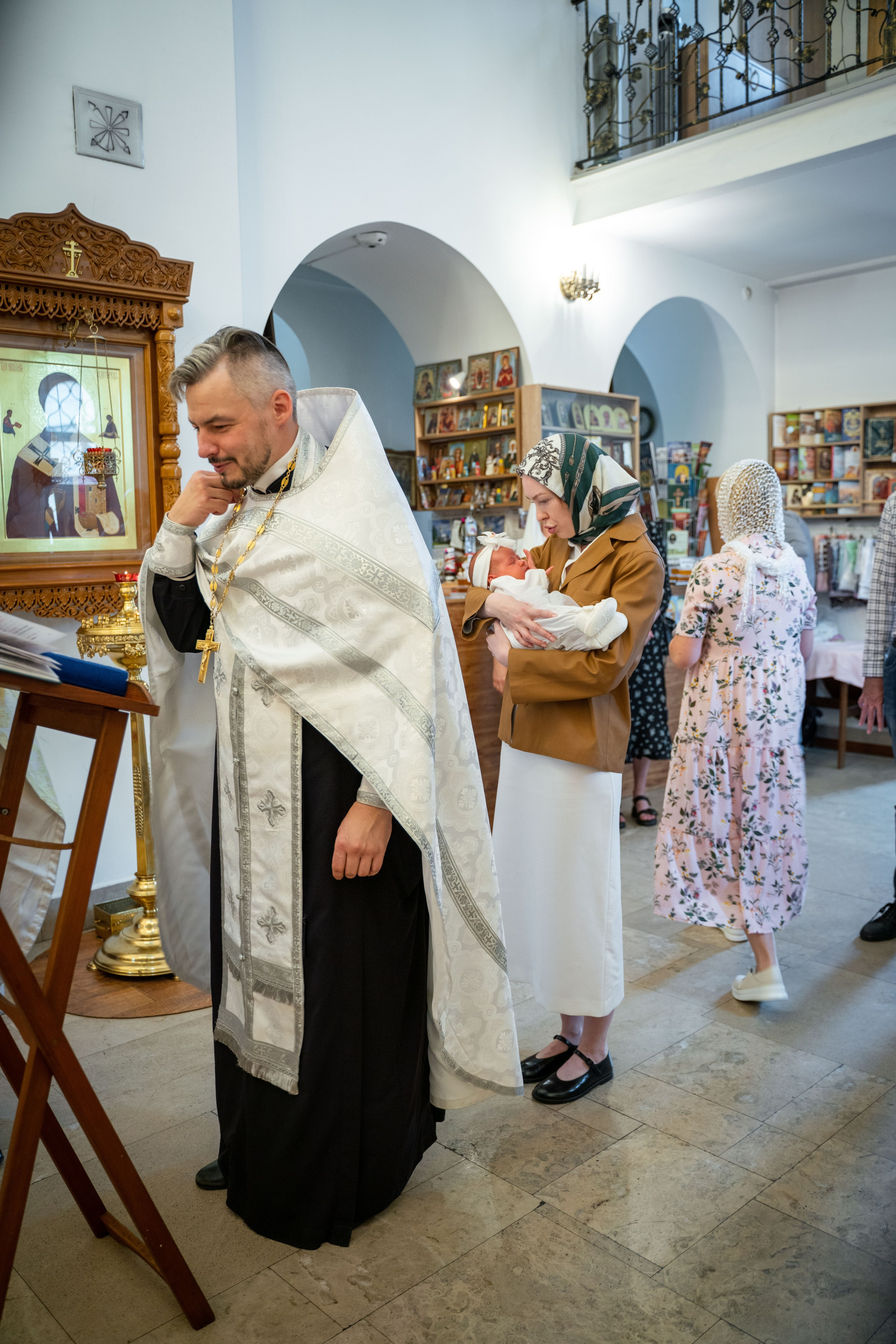 Крещение Александры. Фотограф Мария Орлова