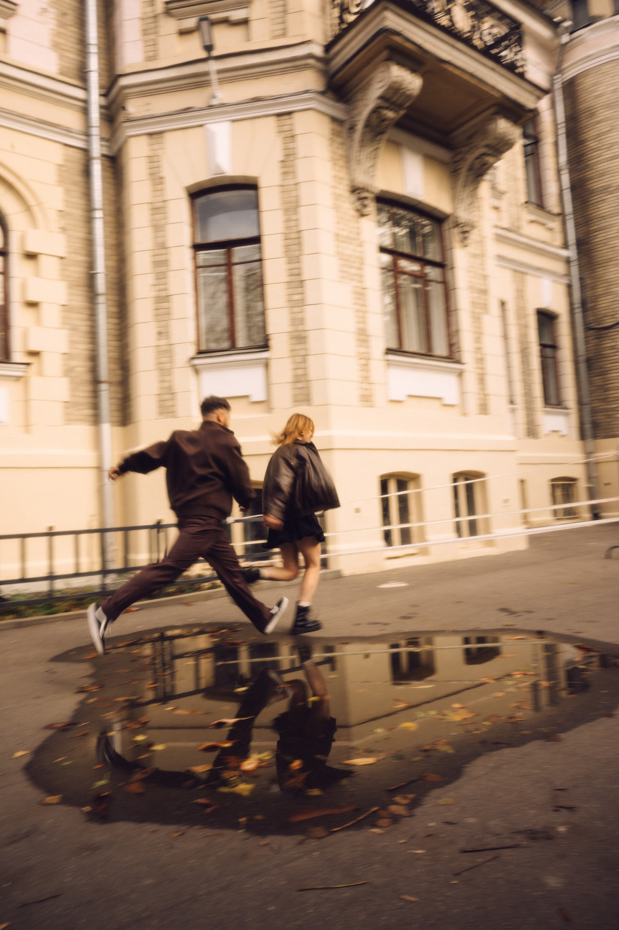 Аня и Юра. Одним осенним днём🍁. Лайфстайл фотограф в Москве Серебрянская Фаина