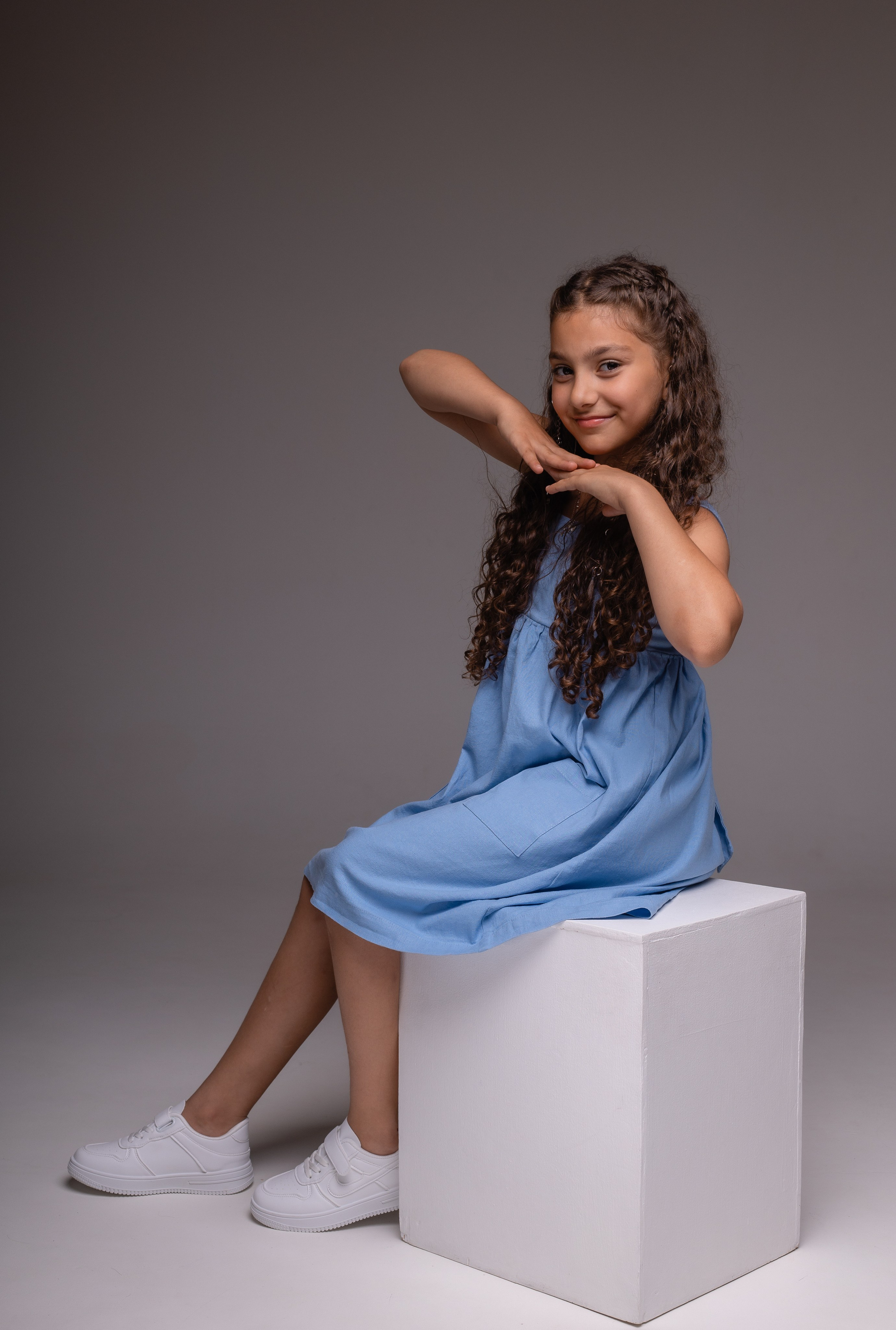 Портретная студийная фотосессия. Фотограф Татьяна Орлова