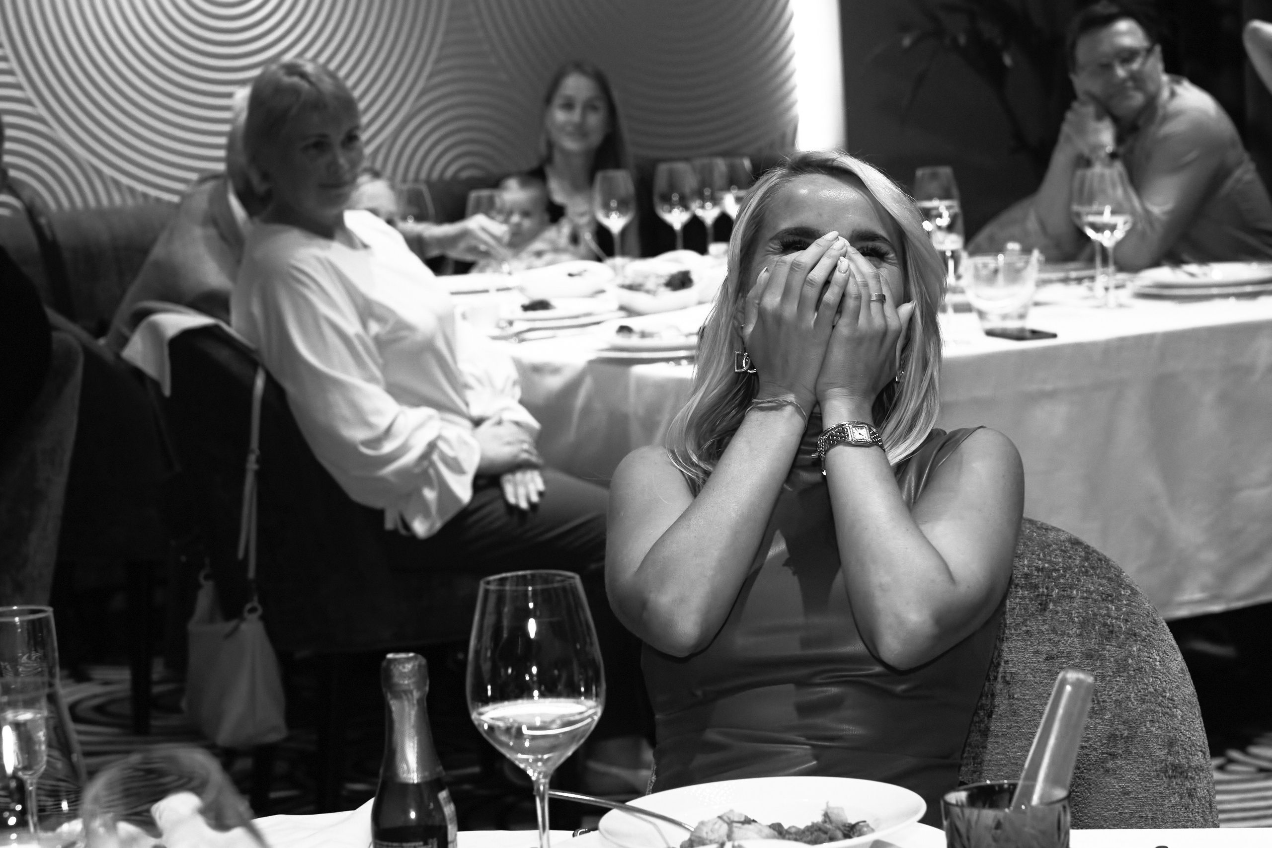 Юбилей Наталии в ресторане отеля Domina. Свадебный, семейный и контент фотограф в Санкт- Петербурге Елена Грие