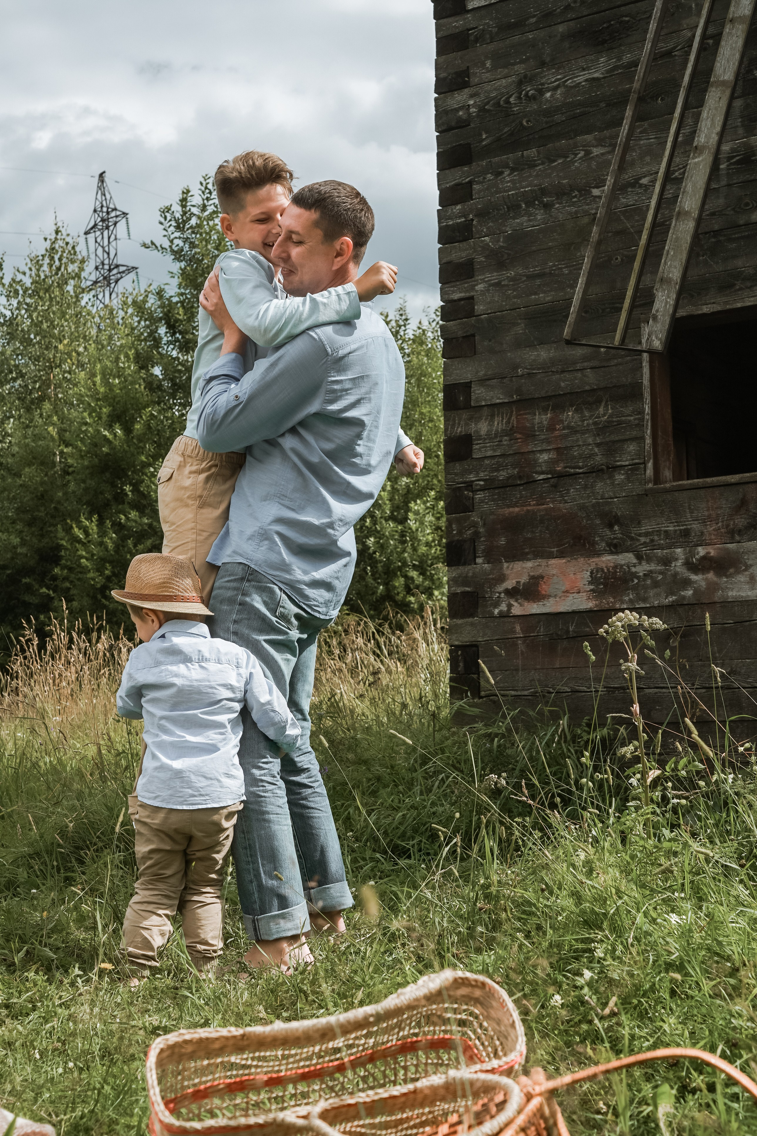 Семейная съёмка на старой Мельнице. Свадебный, семейный и контент фотограф в Санкт- Петербурге Елена Грие