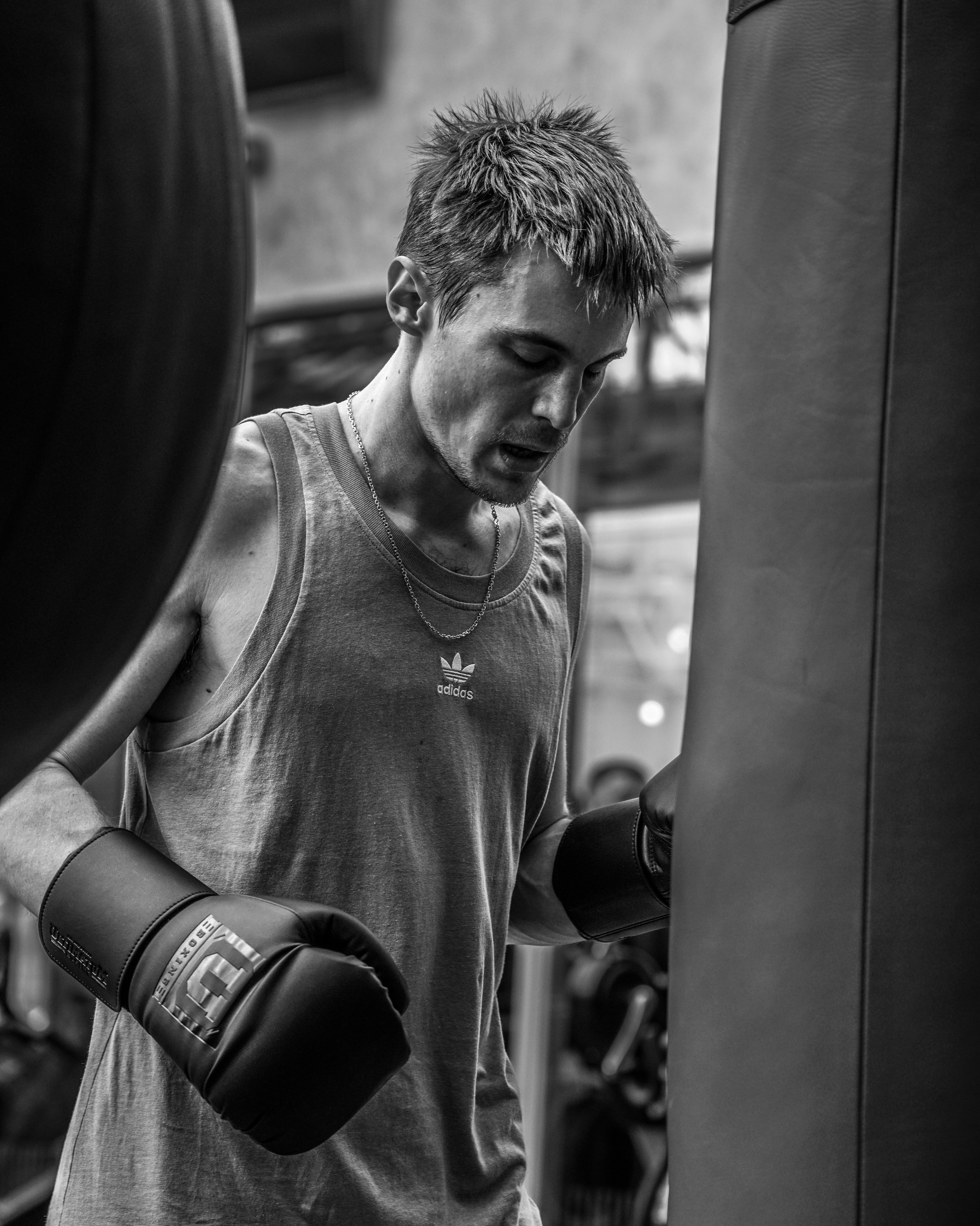 Ultimatum boxing. Not an artist, but photographer. Ivan birdman