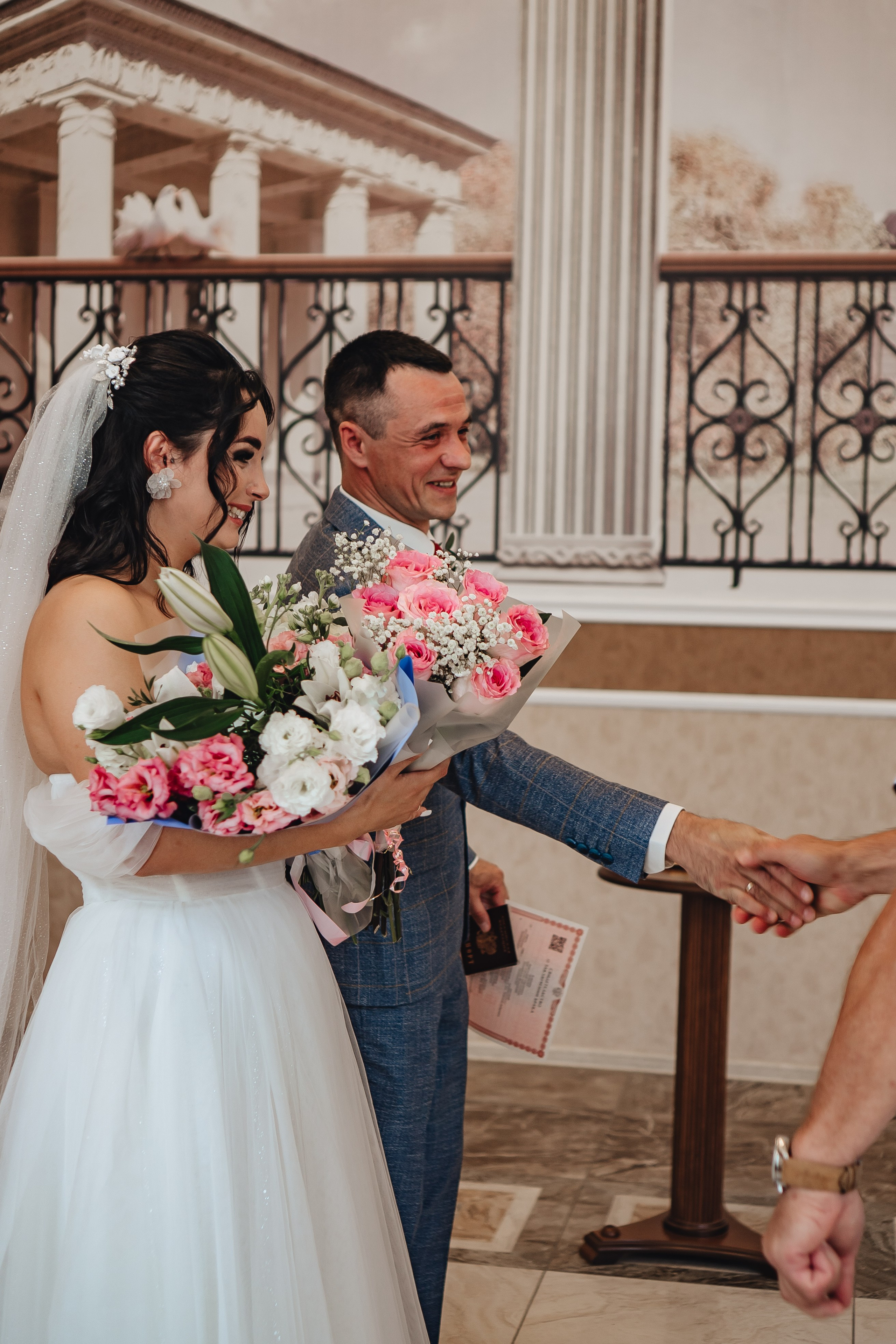 СВАДЕБНАЯ СЬЕМКА В ЗАГСЕ НА МОСКОВСКОМ ПРОСПЕКТЕ. Профессиональный фотограф, Санкт-Петербург — Виктория Богомолова