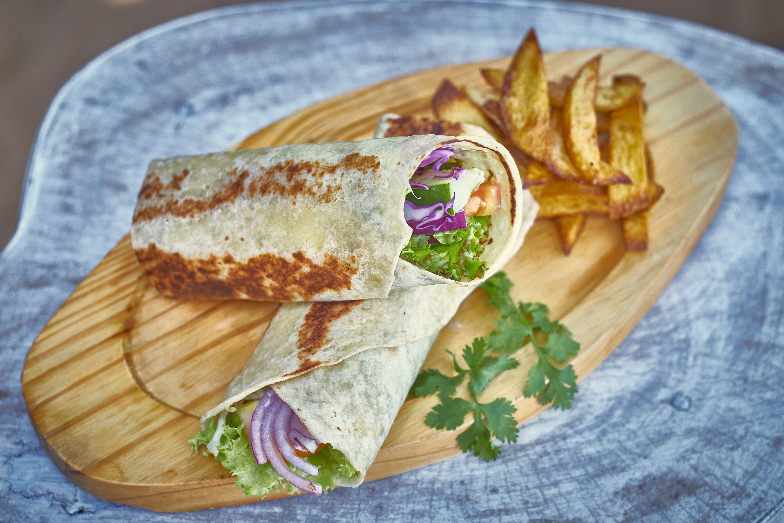 Food. Filmmaker Vadim Averin