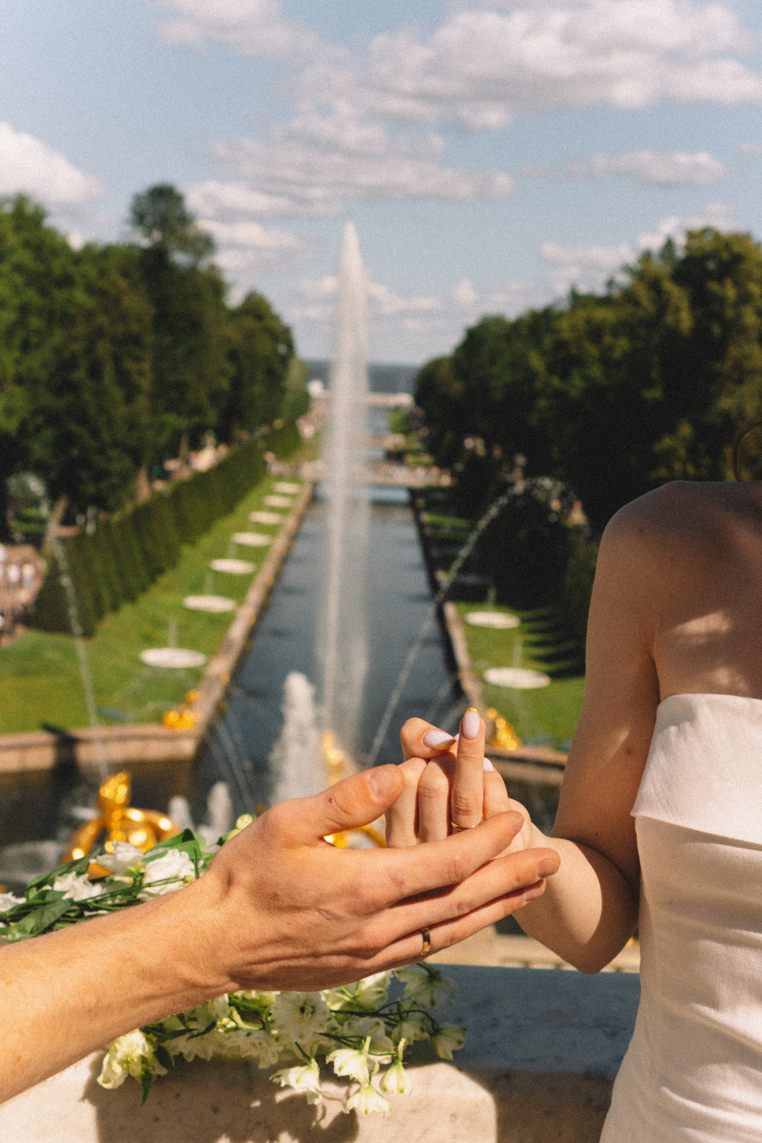 СВАДЕБНАЯ СЬЕМКА В ПЕТЕРГОФЕ И СЬЕМКА РЕПОРТАЖА В ЗАГСЕ ПЕТЕРГОФА. Профессиональный фотограф, Санкт-Петербург — Виктория Богомолова