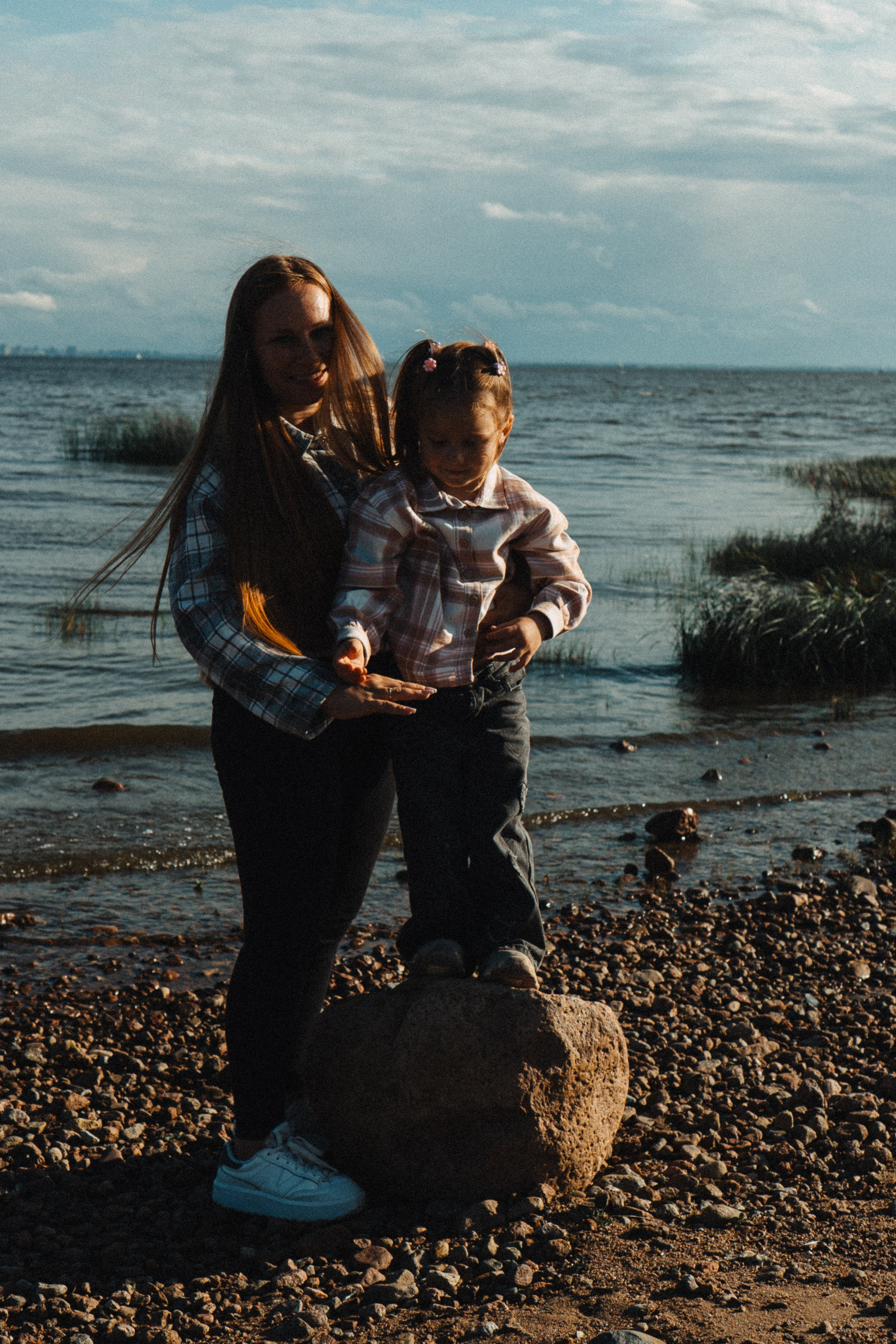 МАМА И ДОЧКА НА ФИНСКОМ ЗАЛИВЕ. Профессиональный фотограф, Санкт-Петербург — Виктория Богомолова