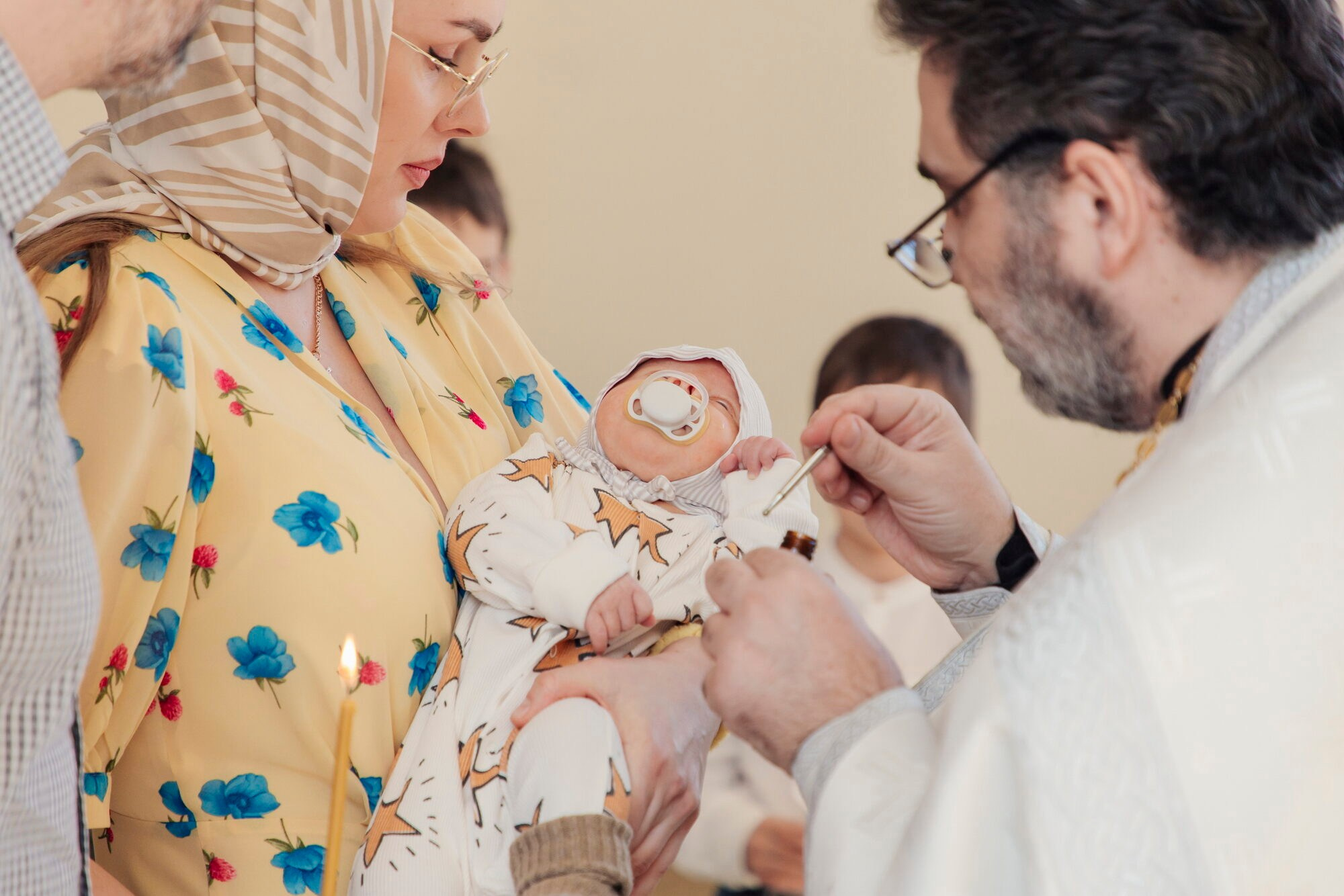 Крещение Храм святой великомученицы Варвары. Фотограф на крещение в Санкт Петербурге