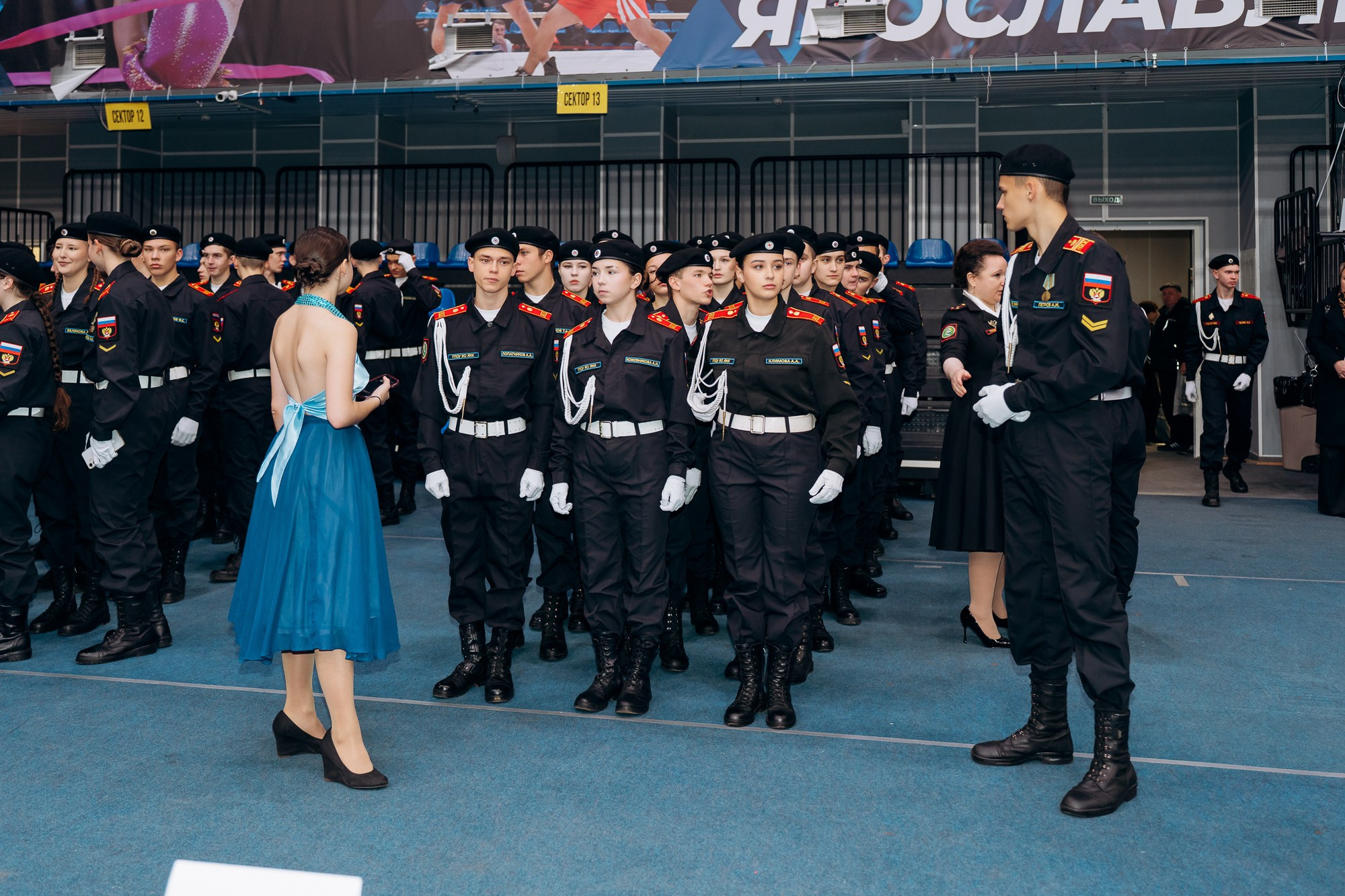 Принятие присяги кадетами. Свадебный и репортажный фотограф в Ярославле Евгений Сальников