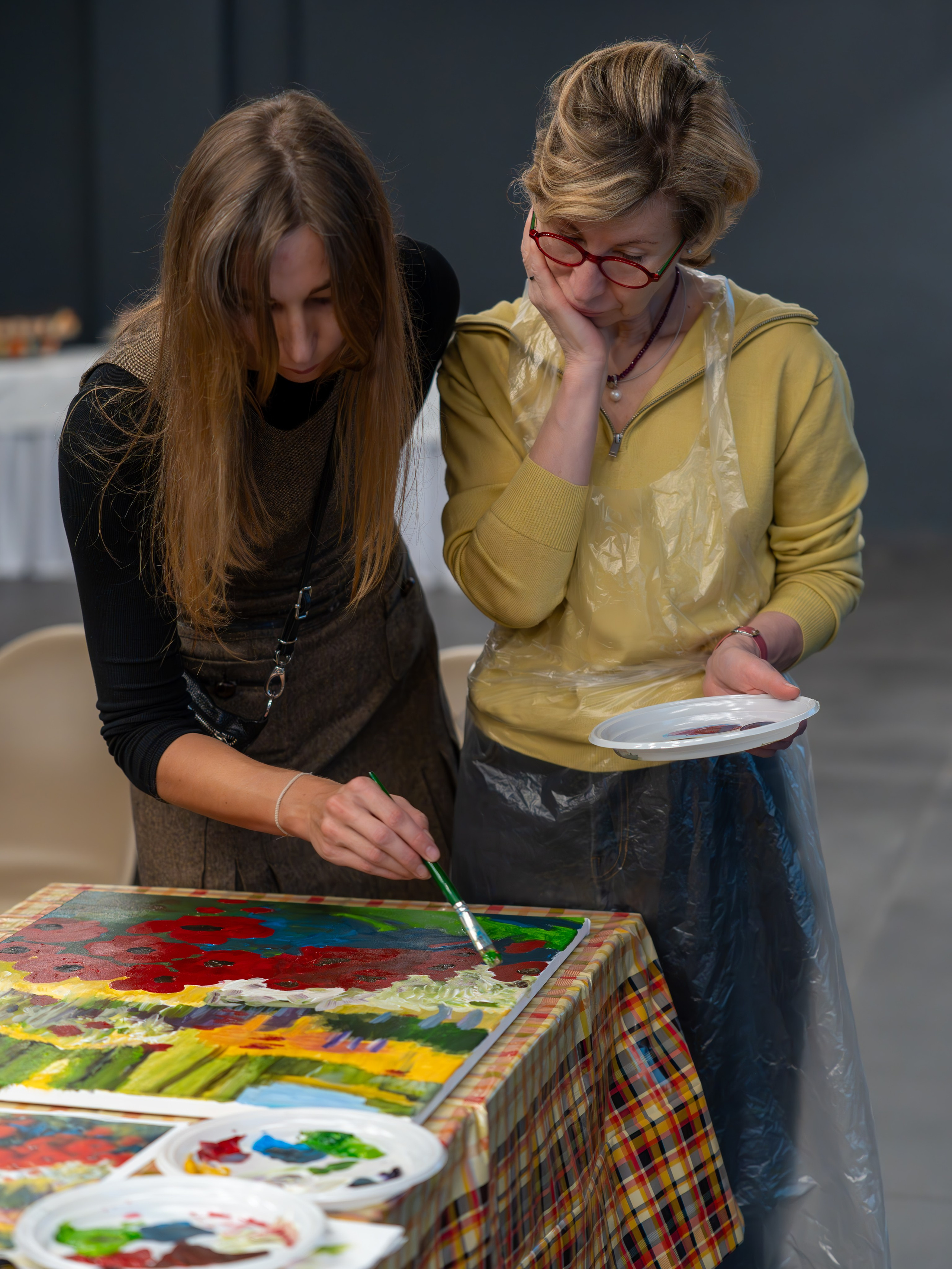 MICE мероприятие — мастер класс по акварели. Репортажный фотограф в Красной Поляне и Сочи Павлюченко Екатерина