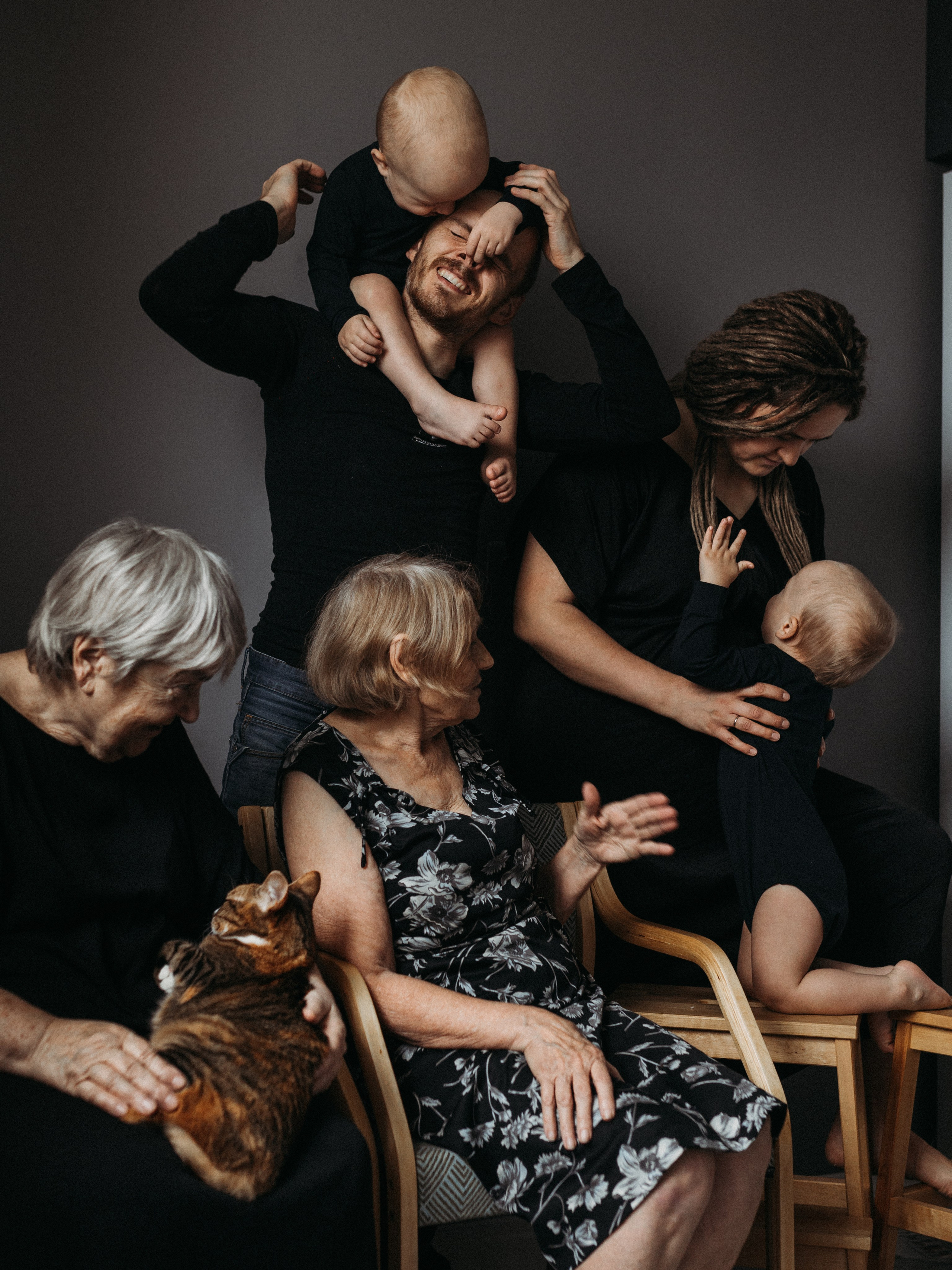 Катя, Артём, Сева, Вова, Дуся. Фотограф Людмила Оюн