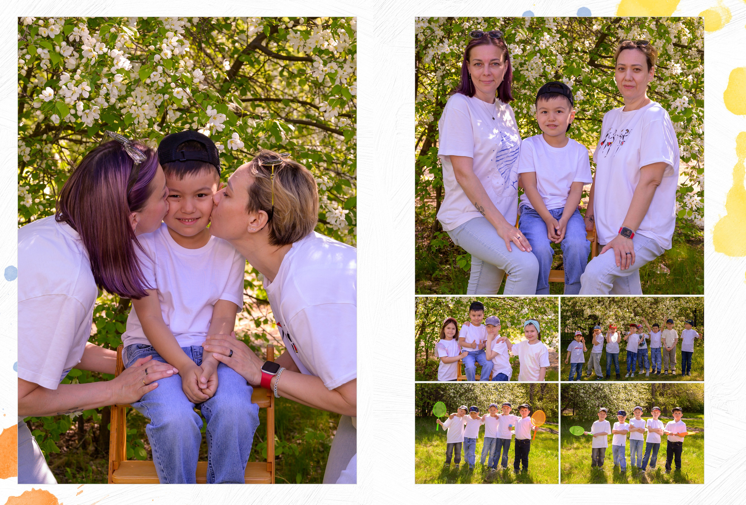 Д/с№ 3к3 группа «Фантазёры» (индивидуальный дизайн) + рисунки детей. Фотограф новорожденных, семейный детский в Тюмени Татьяна Морозова