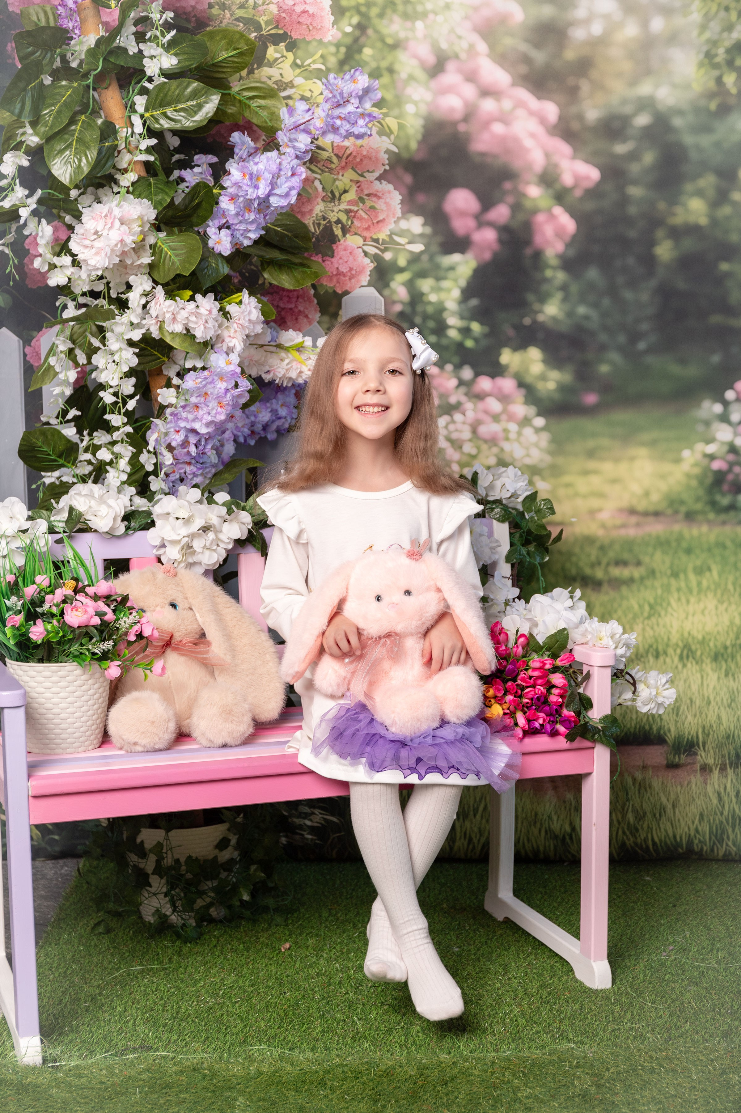 Весенняя съемка «Цветущий сад». Школьный-дошкольный фотограф в Уфе и Башкирии Вильданов Руслан