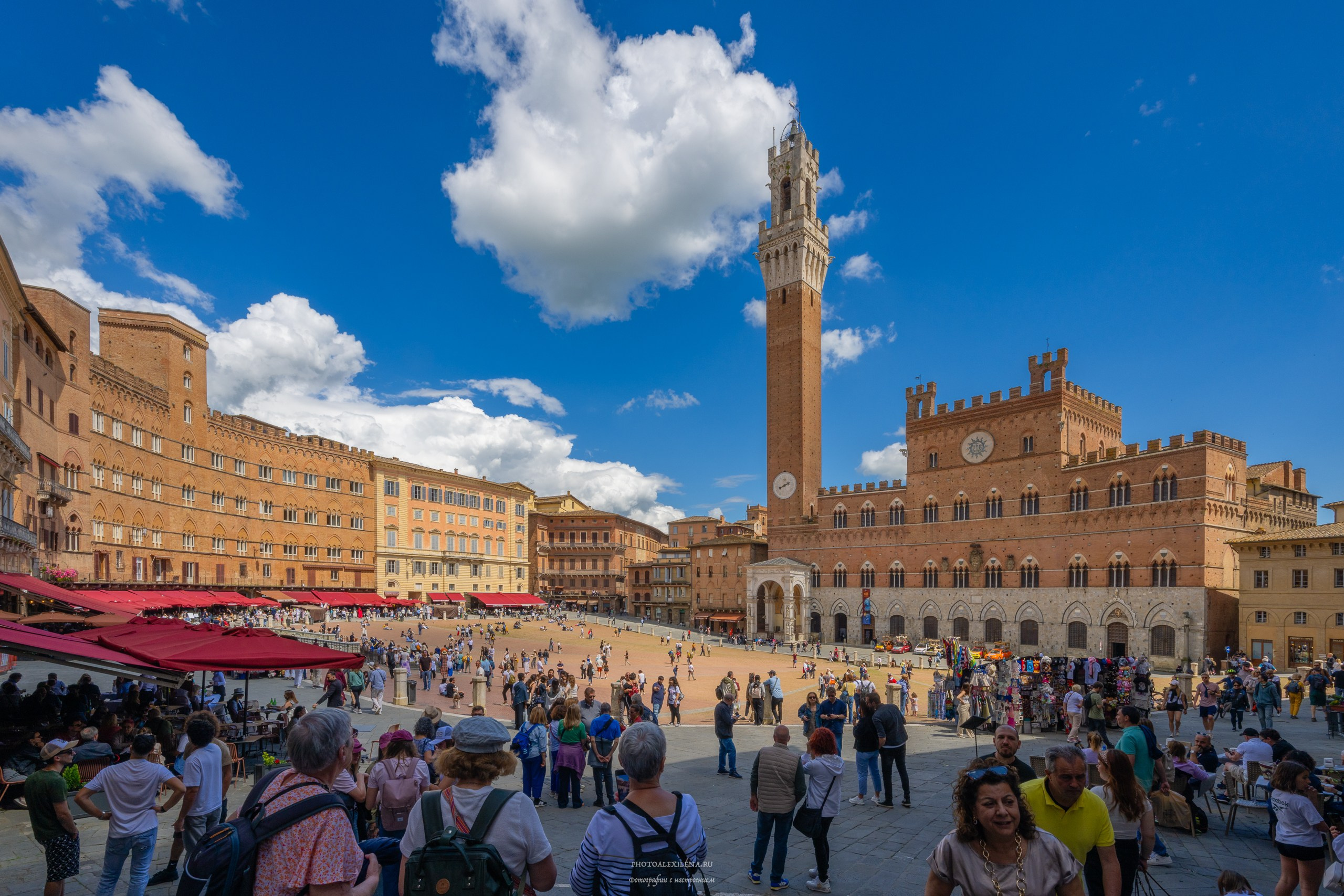 Сиена и Сан-Джиминьяно. Авторские стильные фотокартины