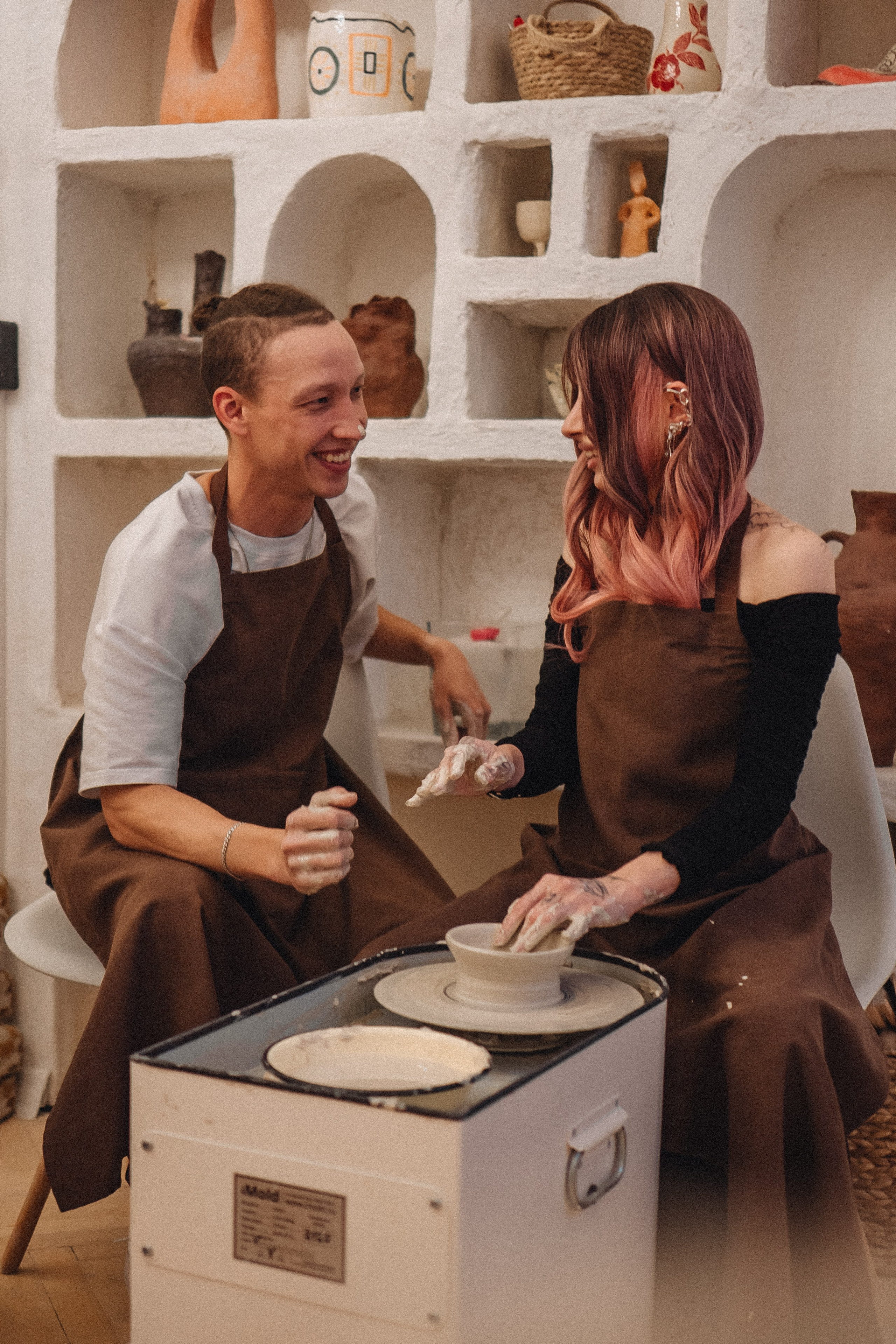 СВИДАНИЕ В ГОНЧАРНОЙ МАСТЕРСКОЙ. Профессиональный фотограф, Санкт-Петербург — Виктория Богомолова