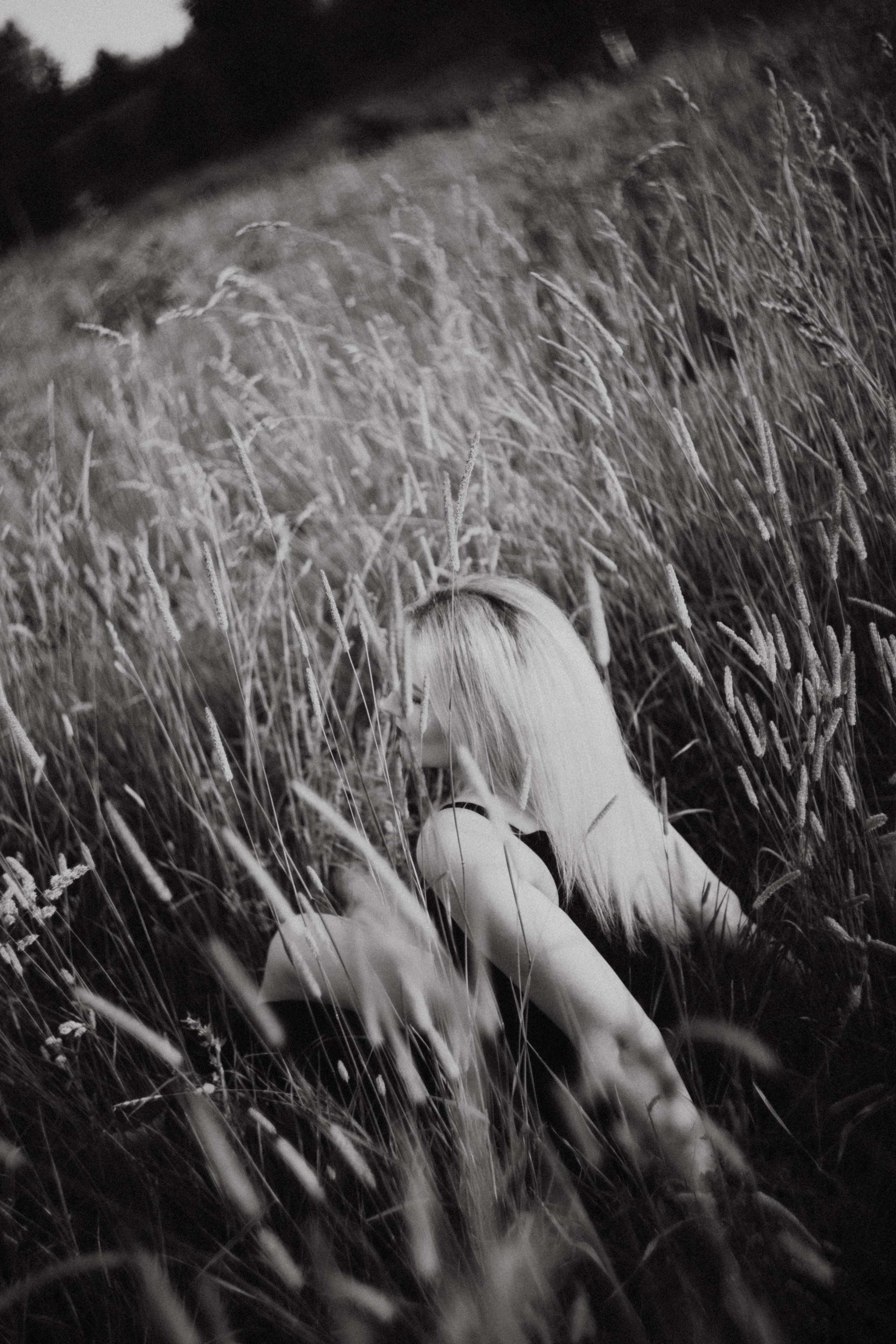 Ирина. Закат. Поле. Фотограф в Нижнем Новгороде