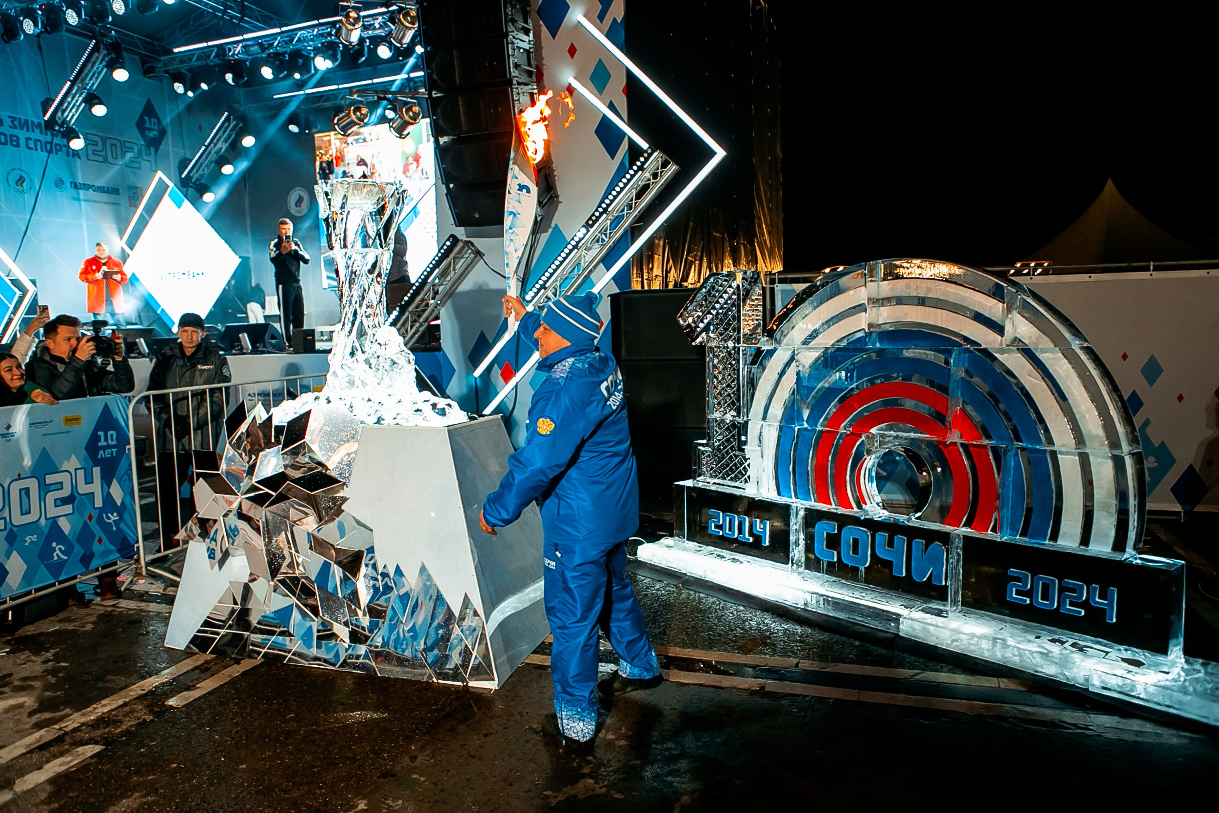 День зимних видов спорта 2024. Репортажный фотограф в Сочи Дмитрий Ветринский