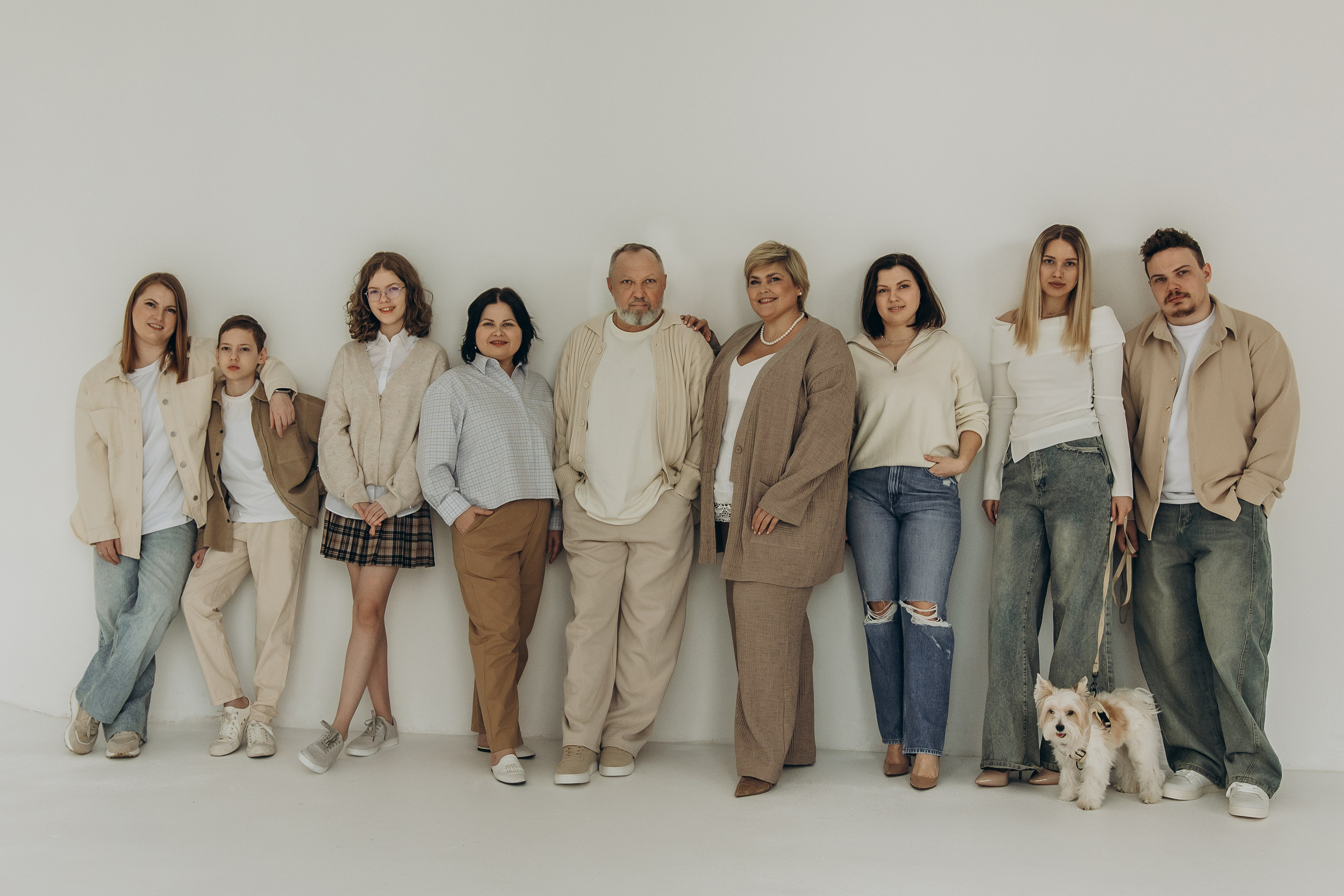 Большая семейная. Гаврилова Настя семейный фотограф lifestyle в Москве