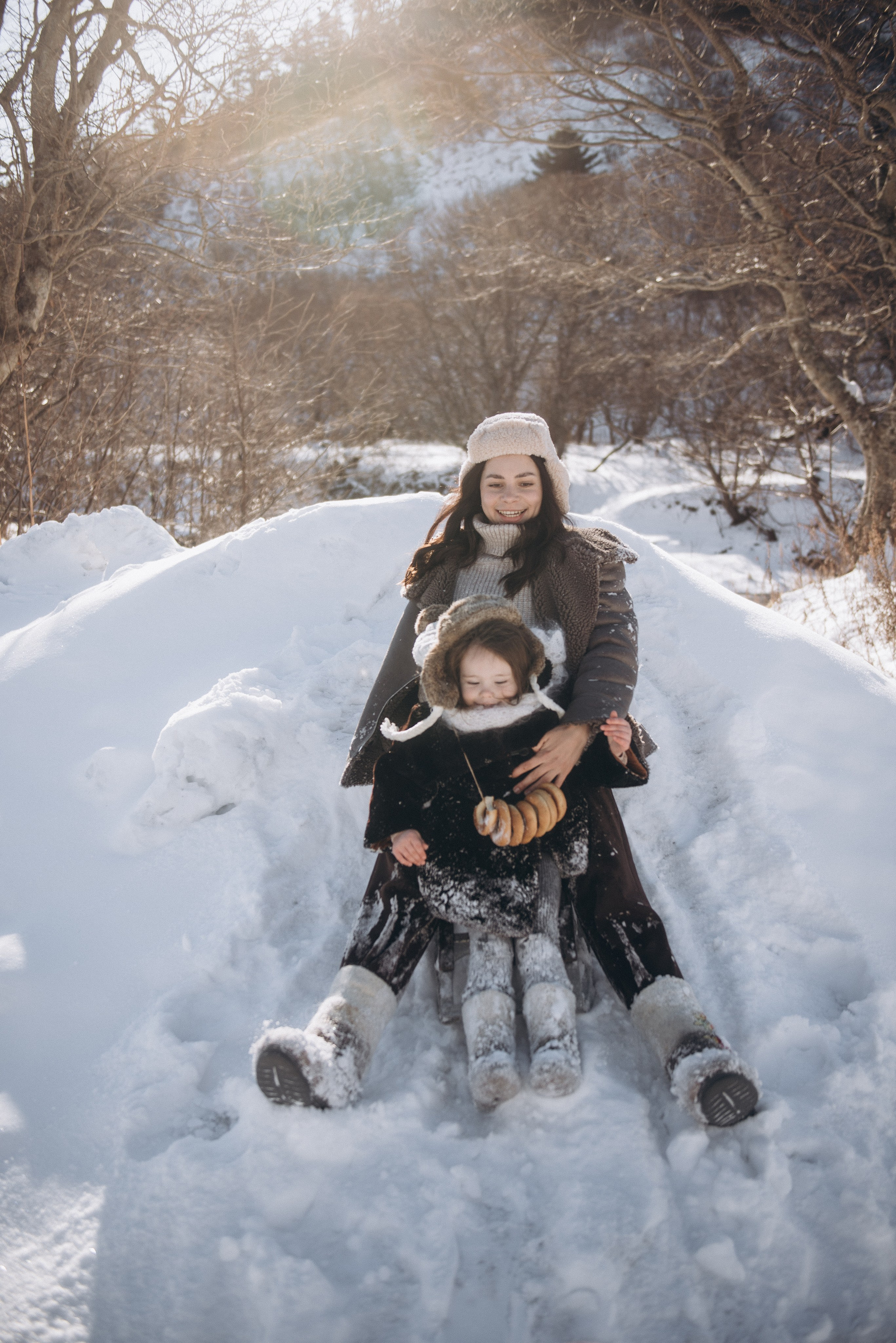 Женя и Анюта. Ирина Метелица фотограф на Шикотане