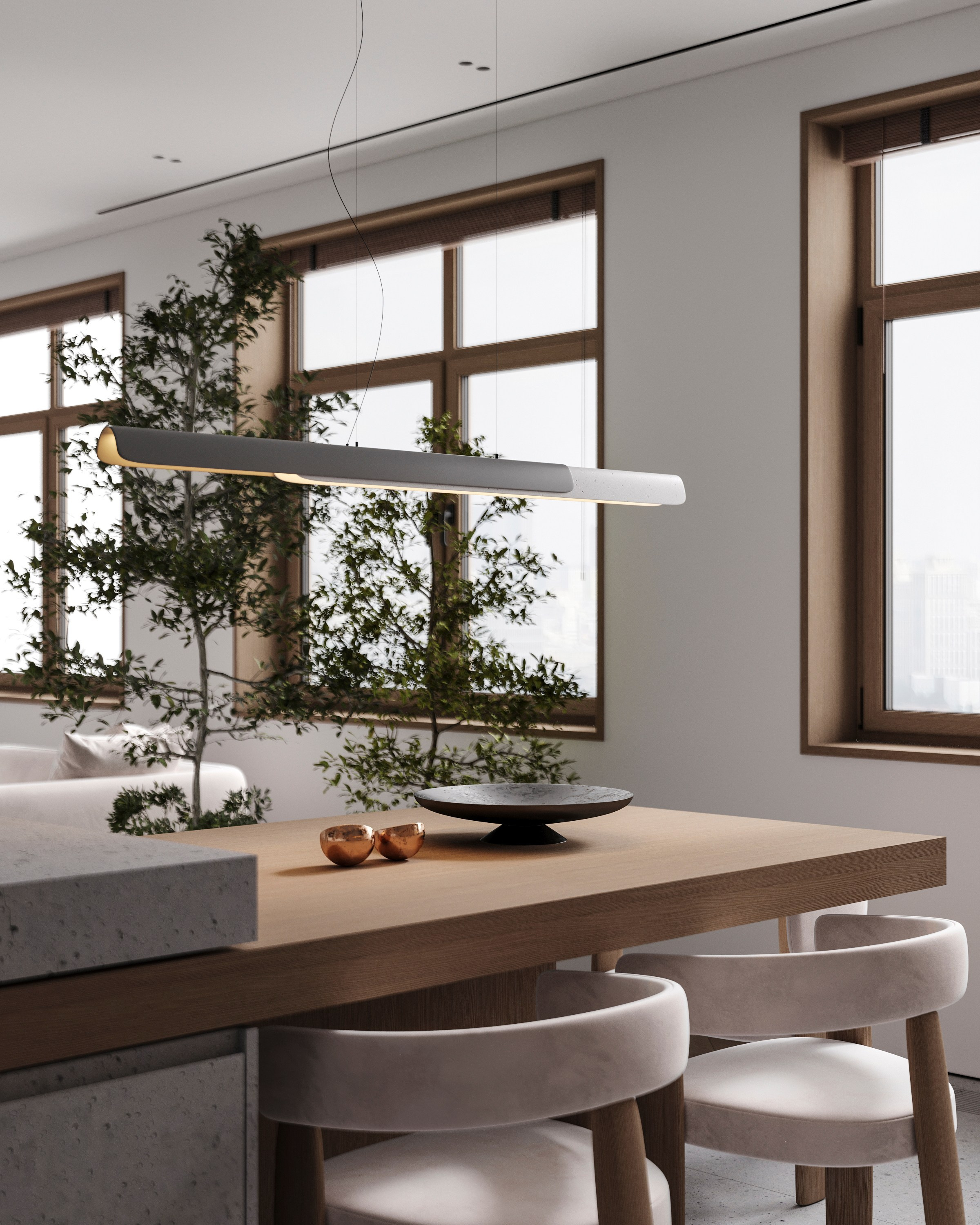 URBAN RETREAT | DESIGNER ANNE KIREEVA. Interior Visualization by Valerie Stetyukevich