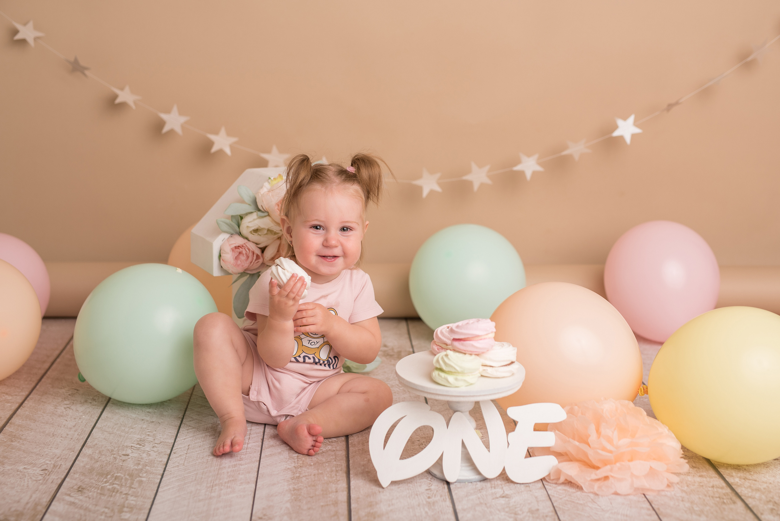 Варвара, годик. Фотограф новорожденных и детский фотограф в Екатеринбурге Ксени