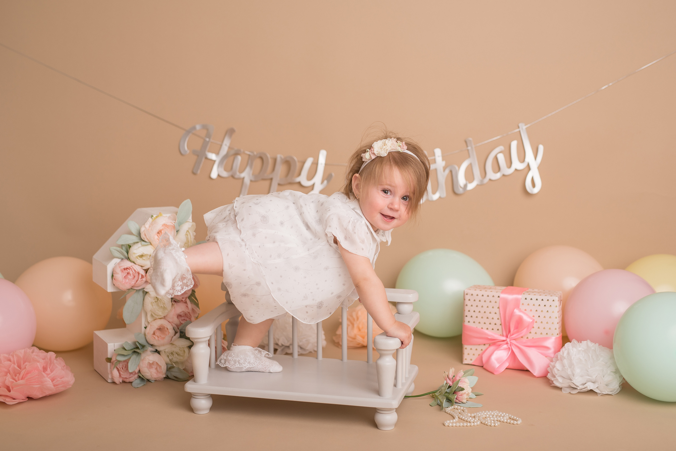 Варвара, годик. Фотограф новорожденных и детский фотограф в Екатеринбурге Ксени