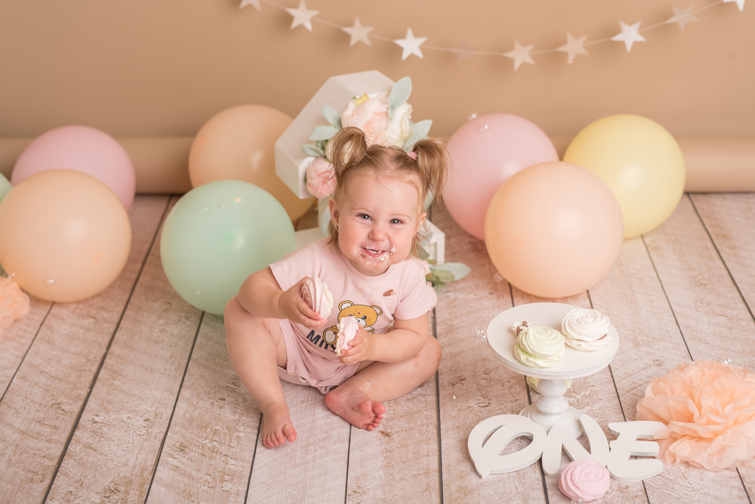 Варвара, годик. Фотограф новорожденных и детский фотограф в Екатеринбурге Ксени
