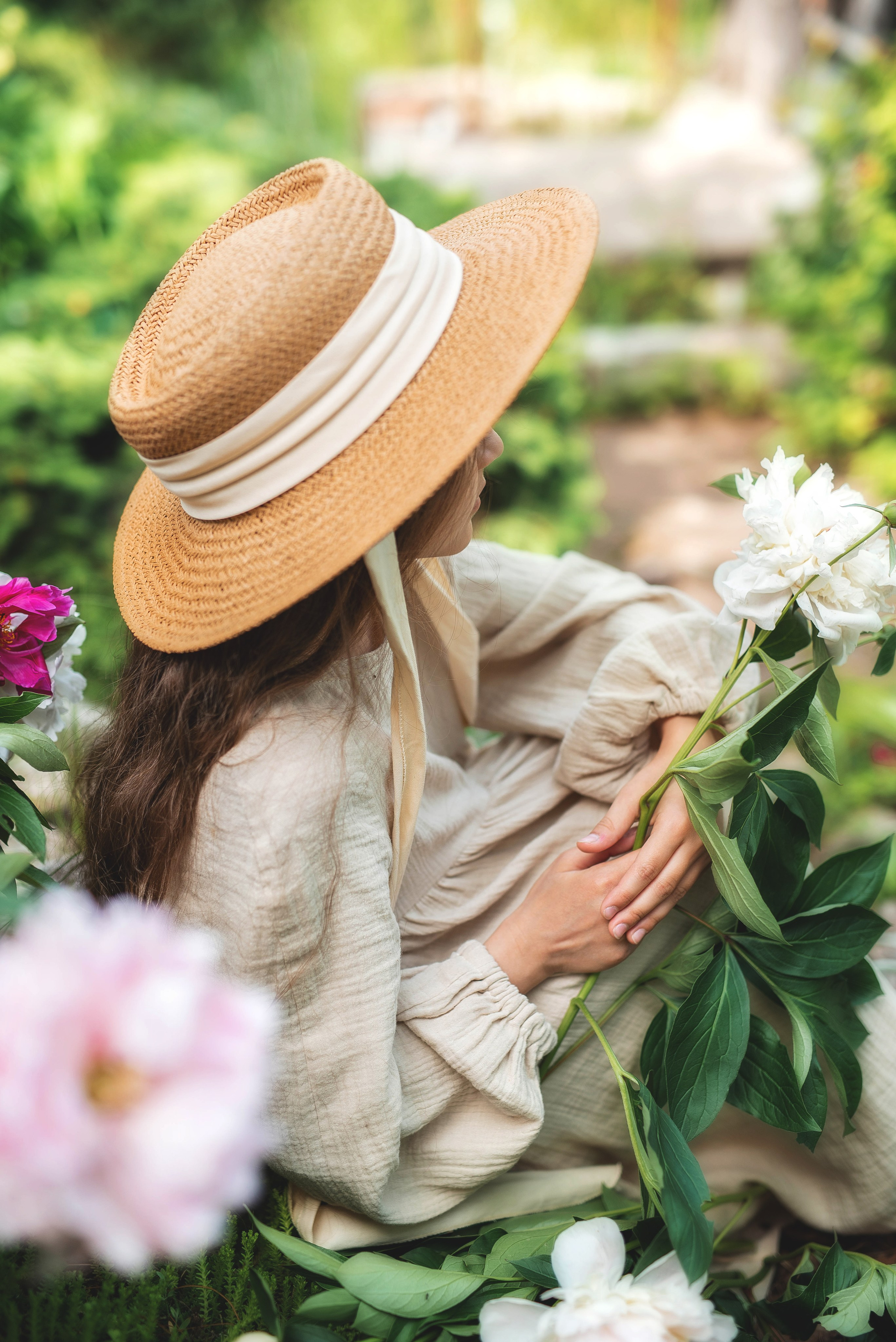 Фотосессия в пионах. Семейный, детский фотограф в Воронеже Анна Никитина
