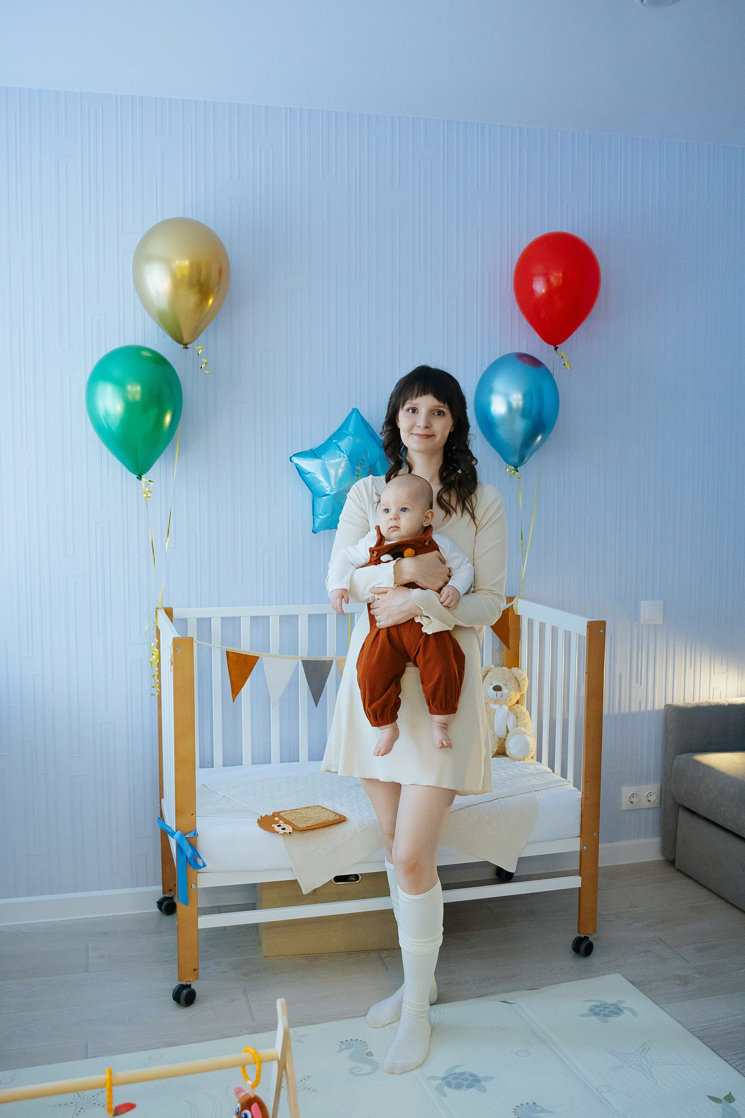 Илюшe 6 месяцев. Семейный и детский фотограф в Москве Александра Мак