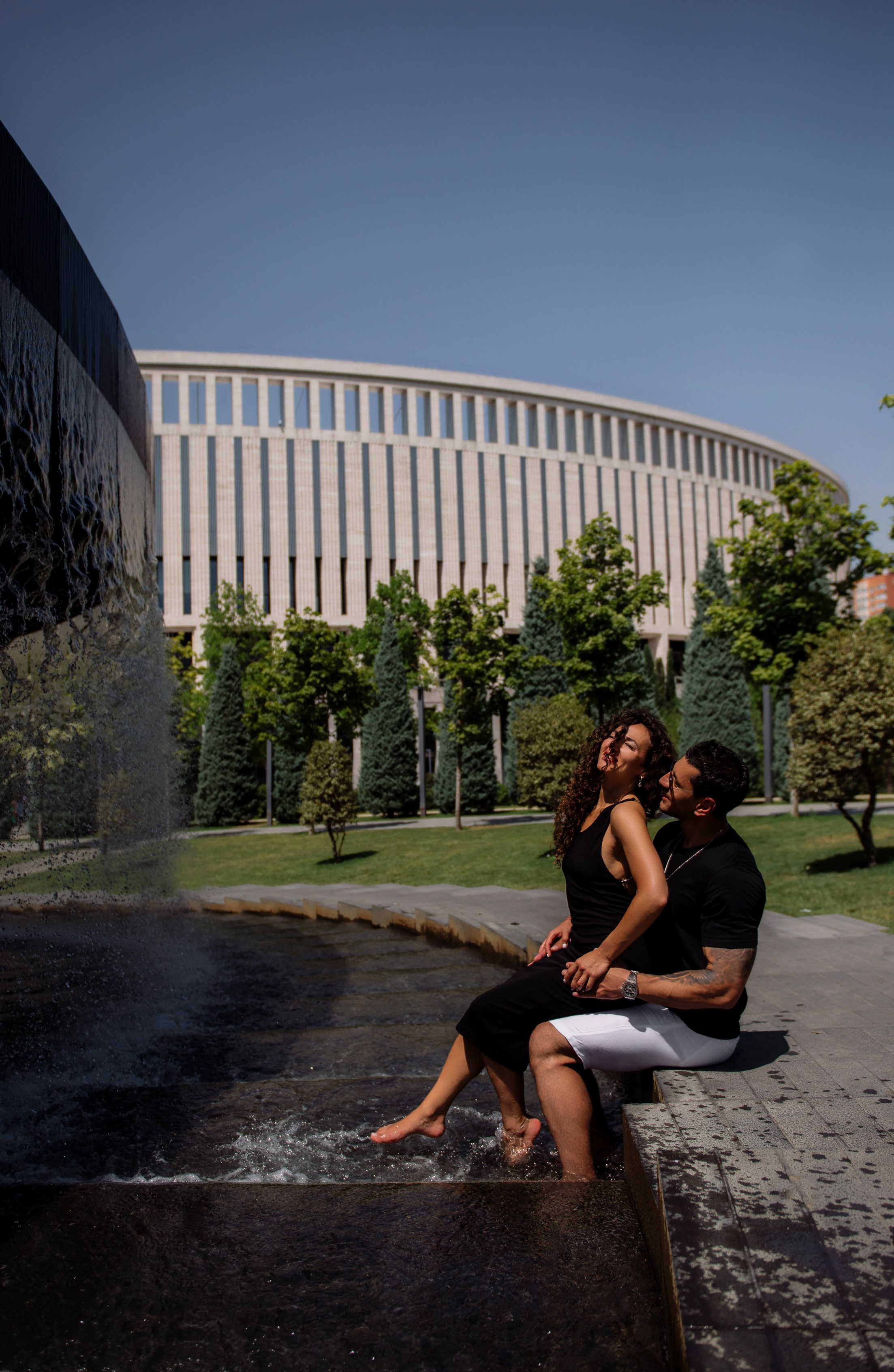 Городская прогулка для двоих. Фотограф в Москве Алёна Степутенко