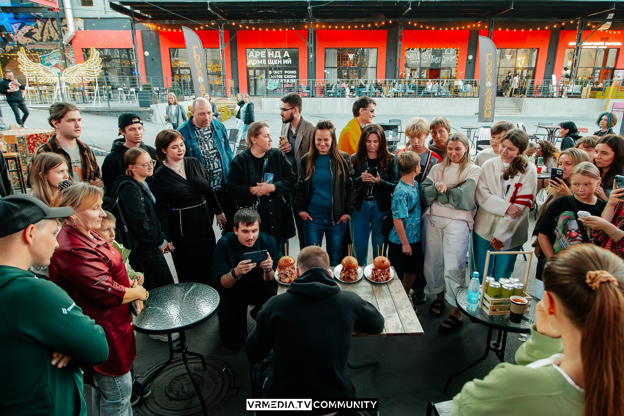 Открытие бургерной лавки «Краснодарский парень»