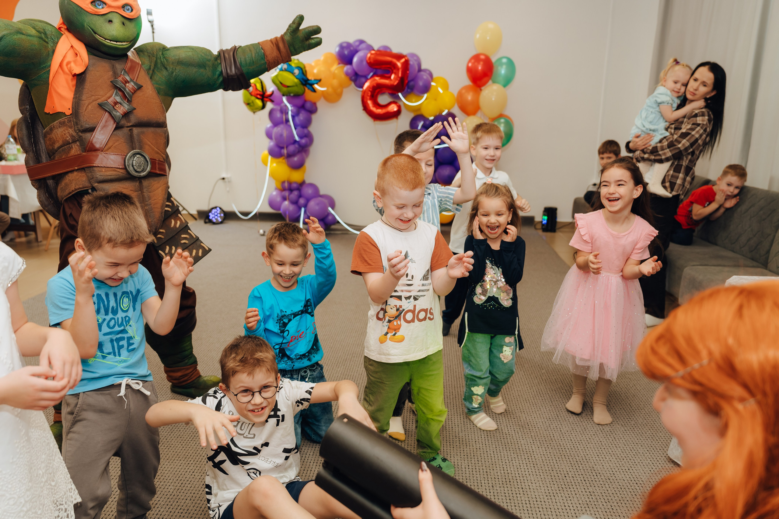 Праздник Матвея Мультифокс. Детский и семейный фотограф Катерина Мишина