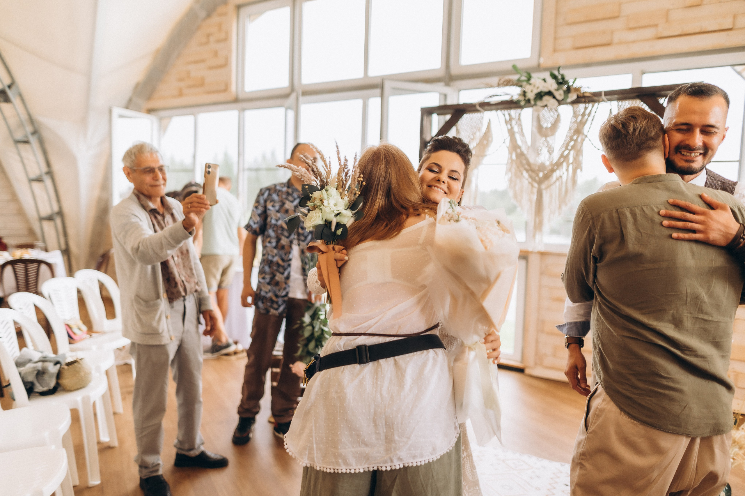 Свадьба в стиле Бохо (банкет). Фотограф ПИТЕР СПБ Надежда Баранова