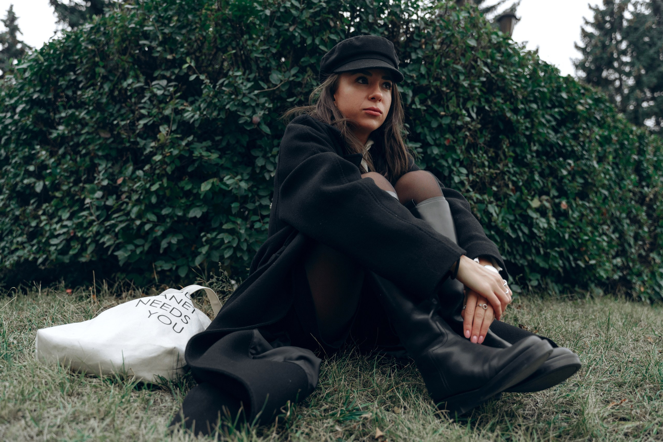 Алёна. город. осень. Октябрь