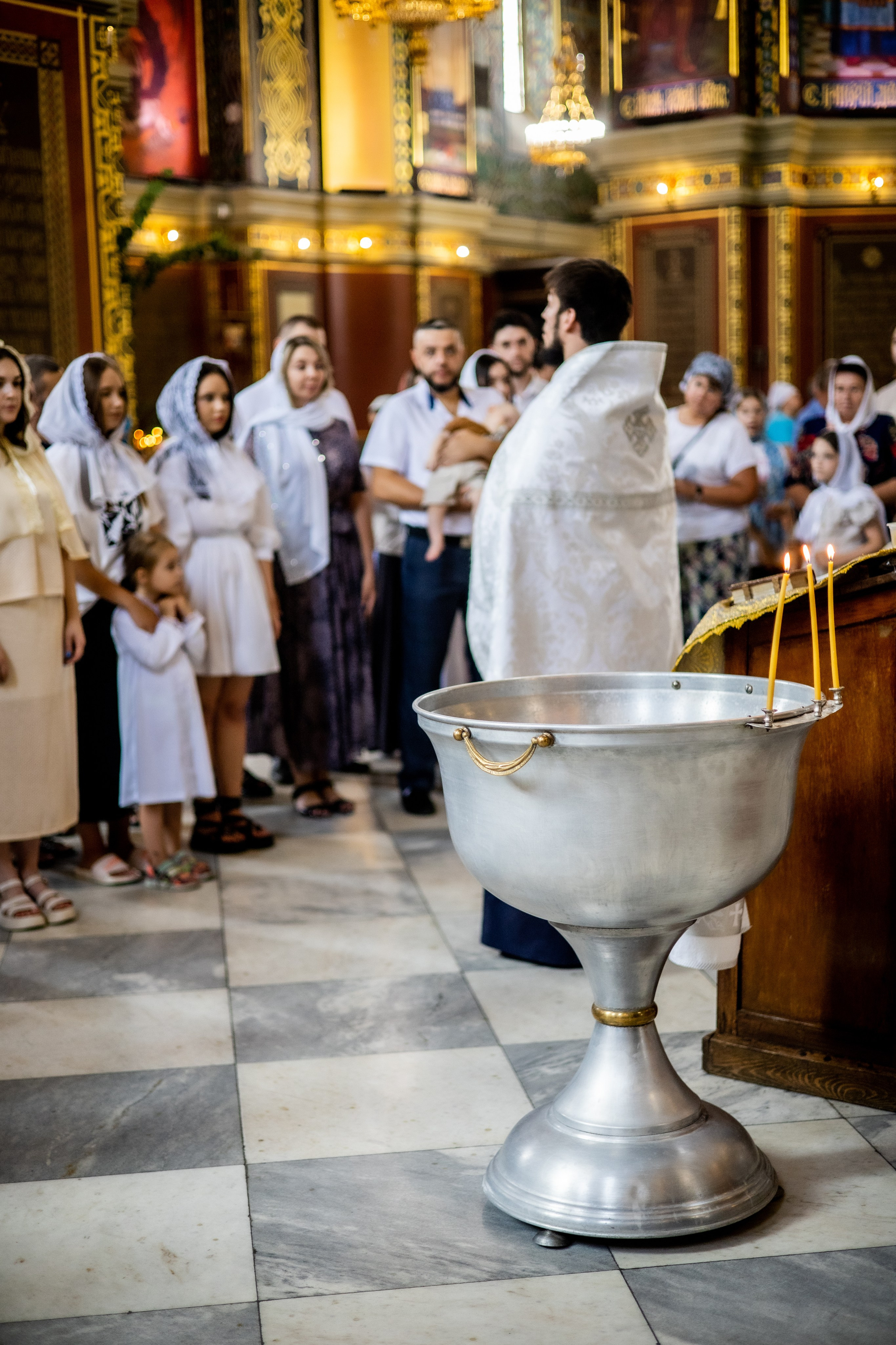 Крещение Назара. Фотограф Надежда Лукьянова