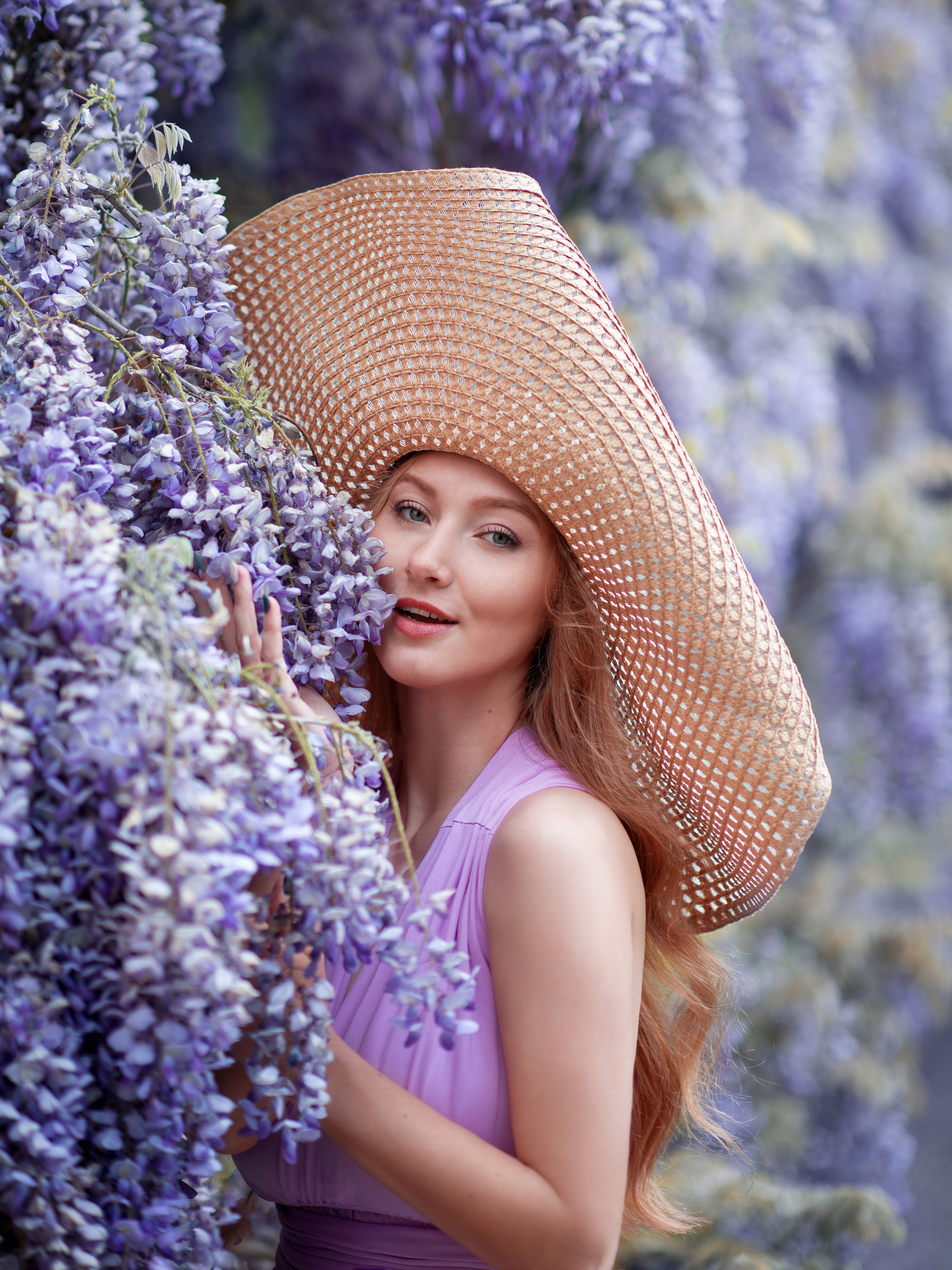 Как красиво сфотографироваться в глицинии 