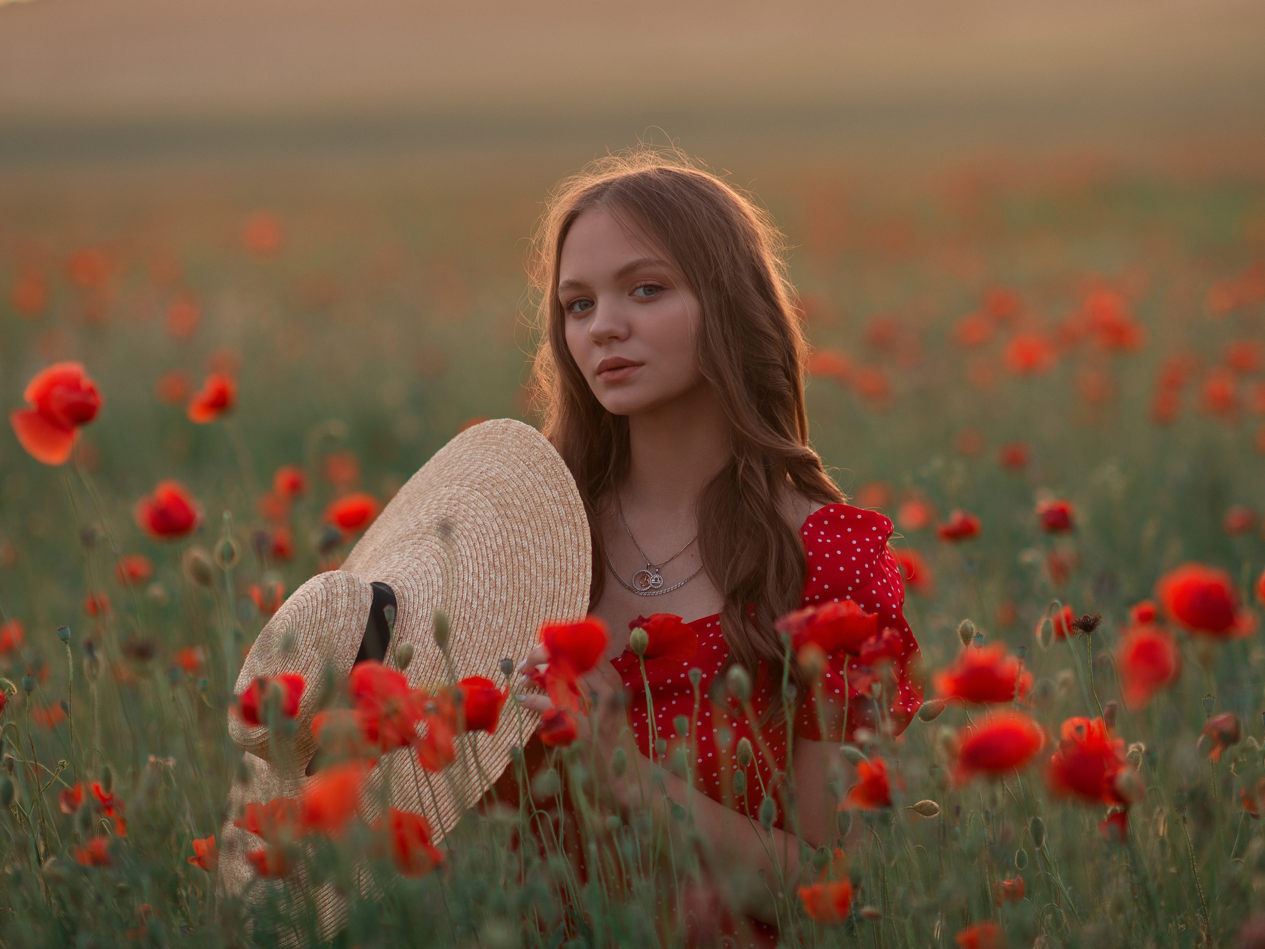 Фотосессия в маковом поле в Танковом (Крым)