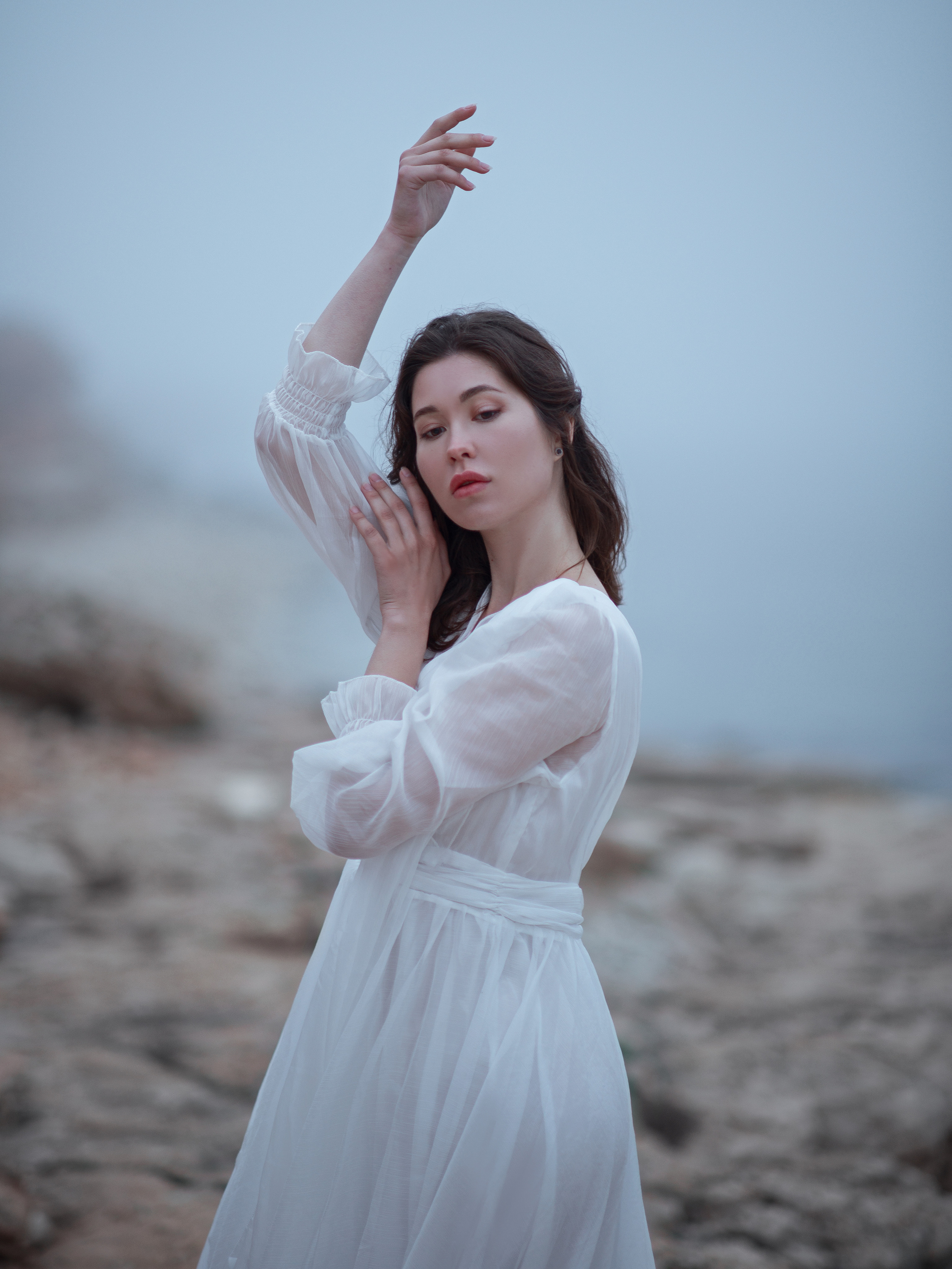 Красивая пляжная фотосессия в Севастополе