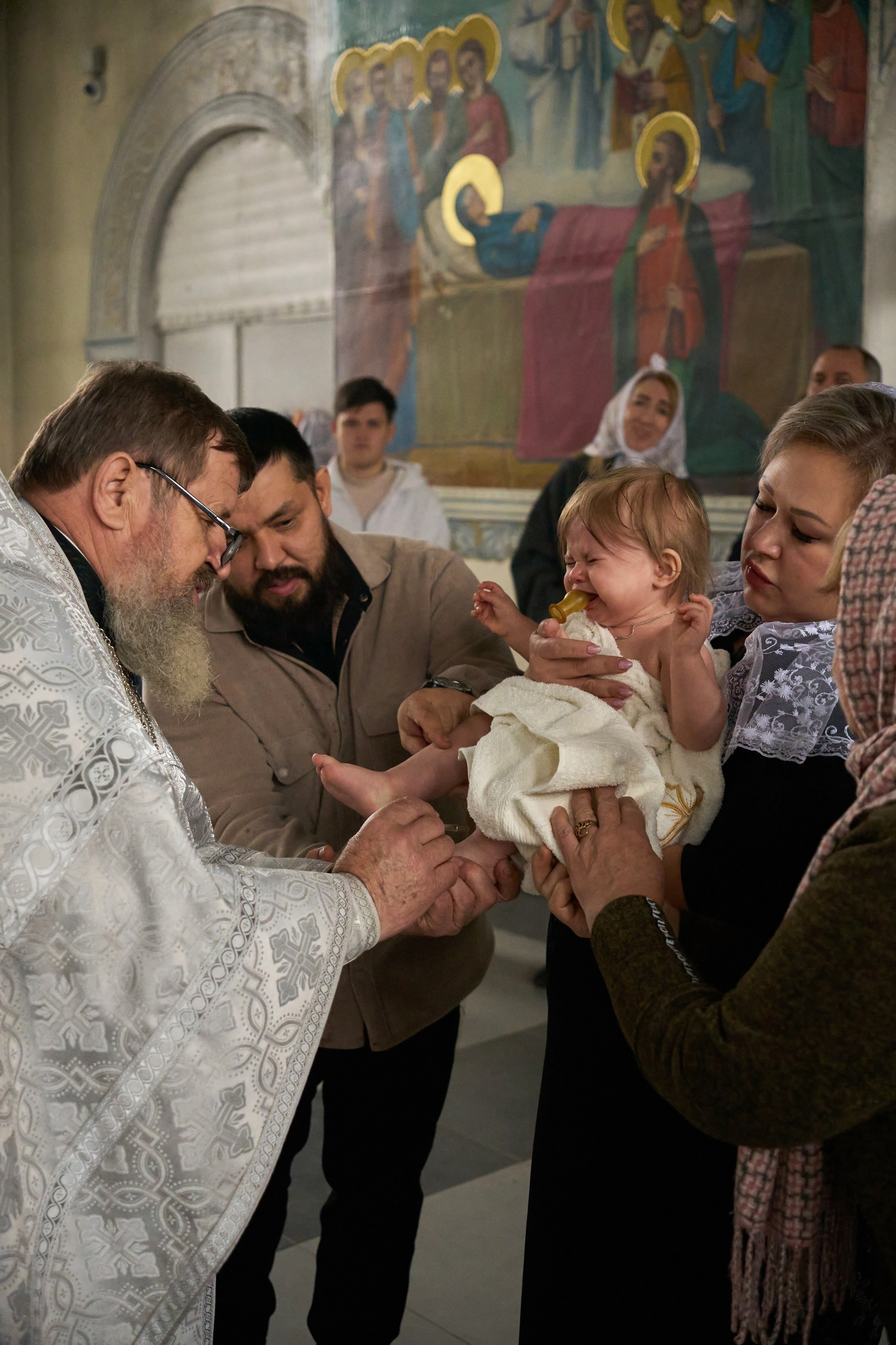 Таинство крещения Тимоши. MariTaran