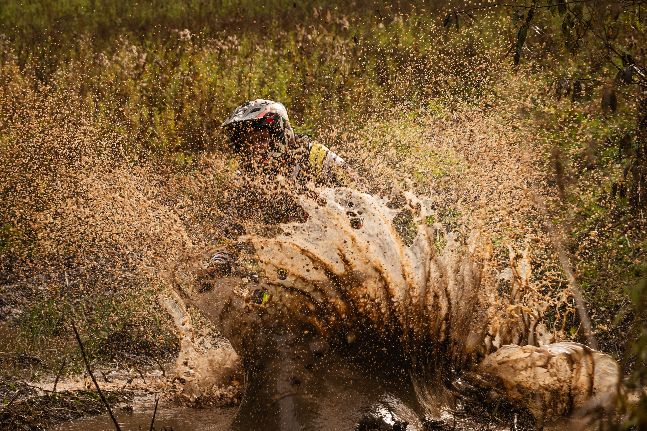 Путь Ижика. Жёсткое мото эндуро Ижевск. Мотоцикл в луже