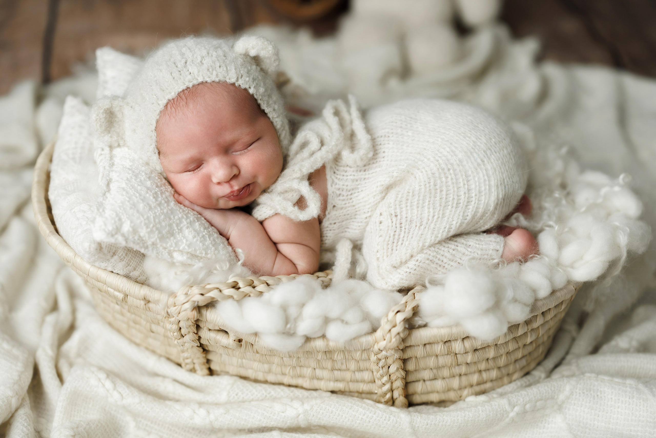 Фотосессия новорожденных мальчиков в Москве | Newborn Anna