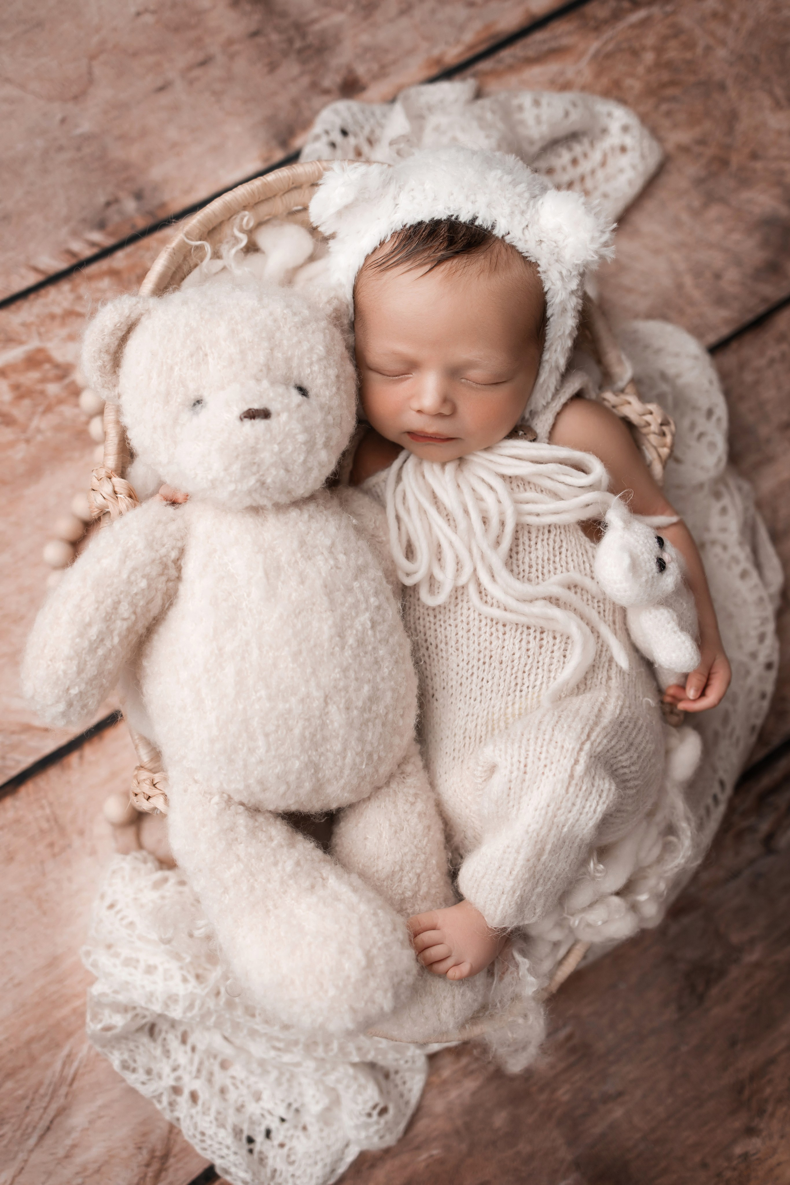 Фотосессия новорожденных в Москве - Newborn Anna