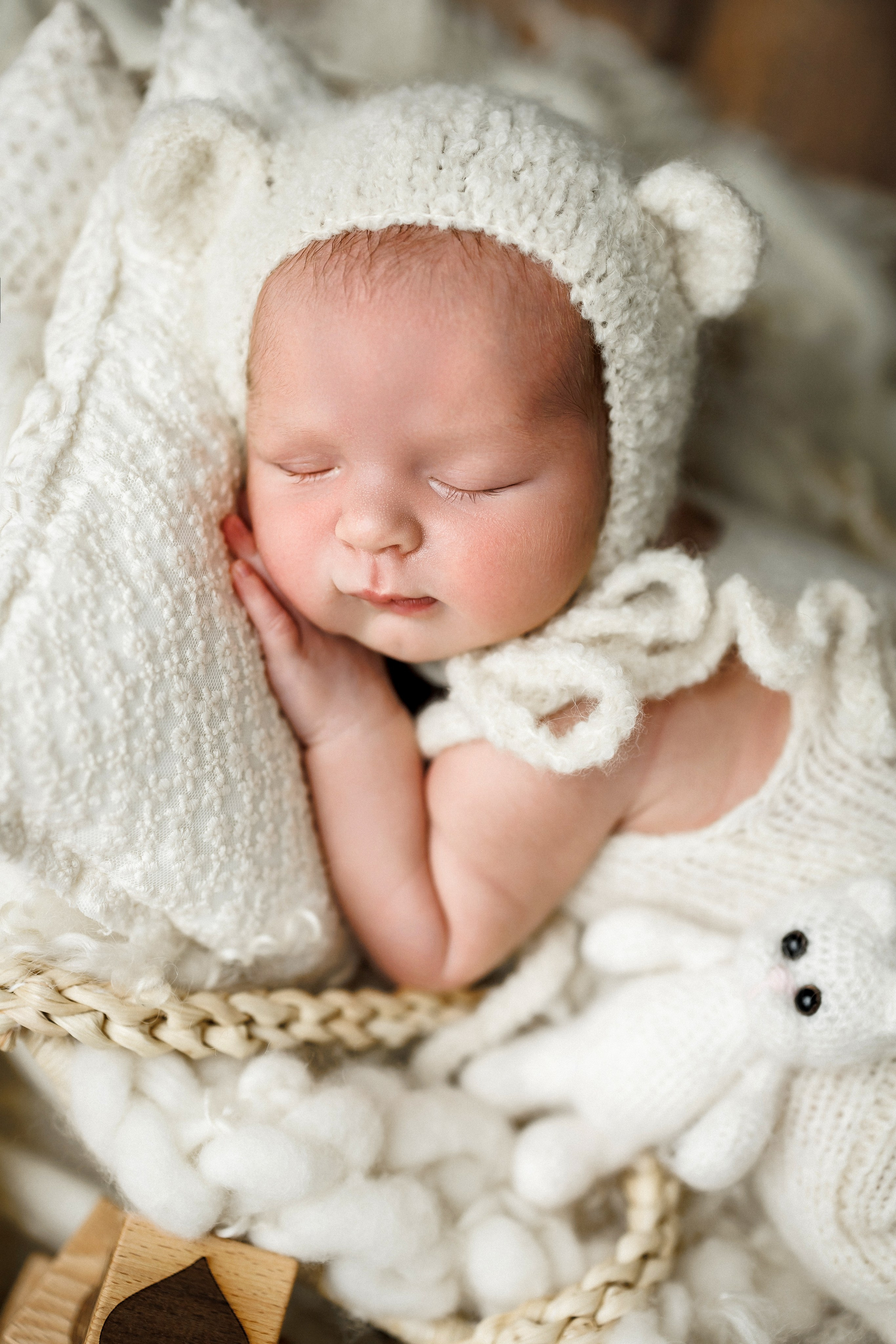 Фотосессия новорожденных в Москве - Newborn Anna