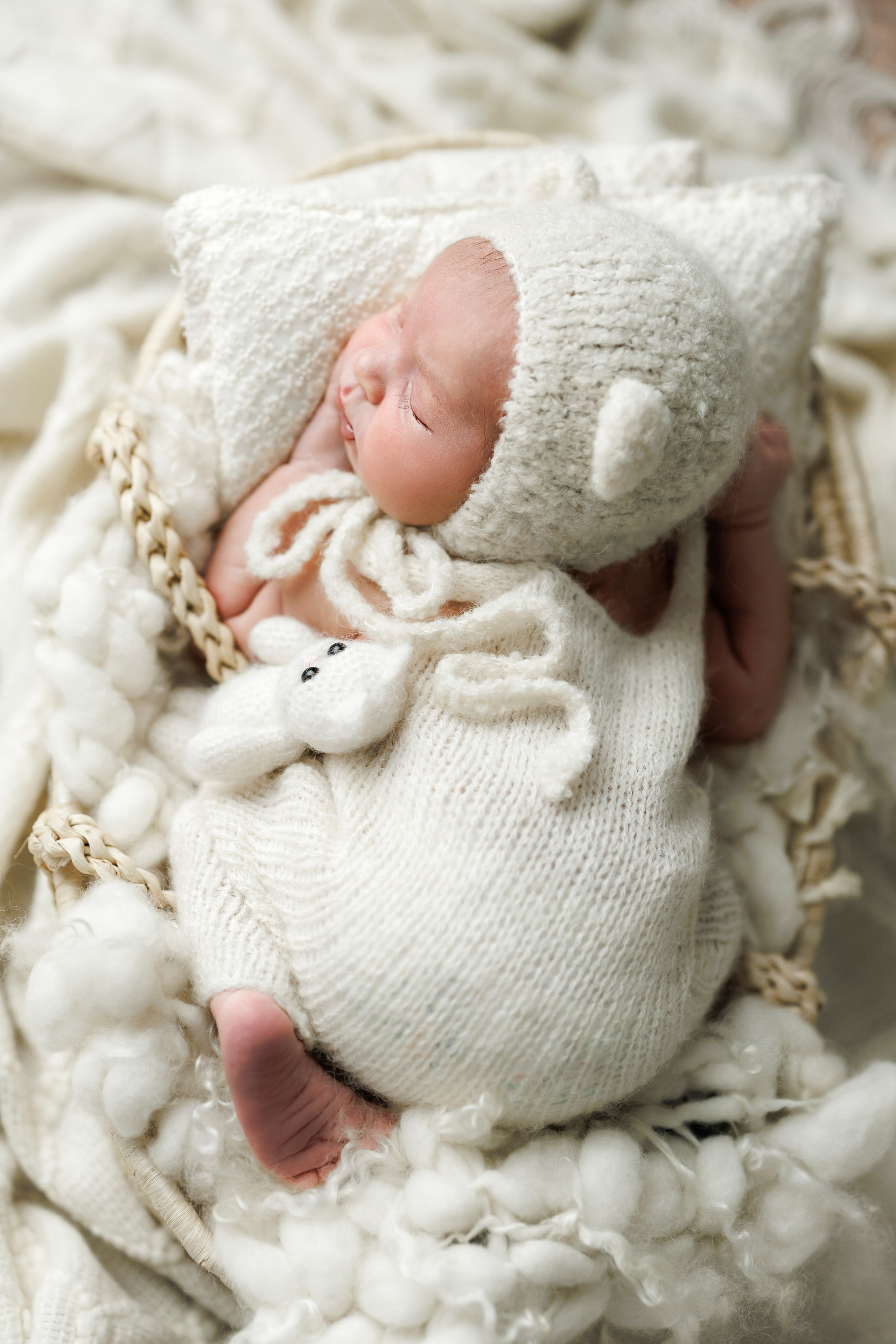 Фотосессия новорожденных в Москве - Newborn Anna