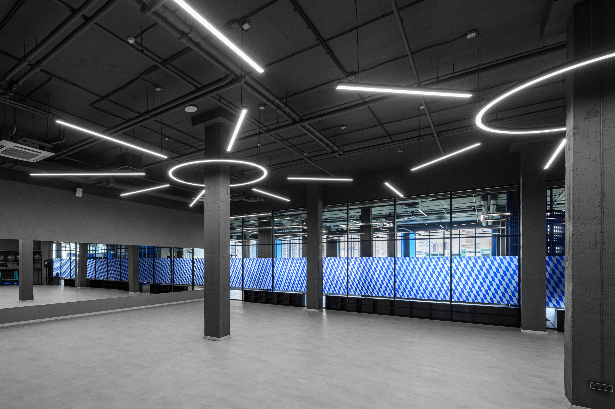 Flame fitness. Интерьерный фотограф Краснодар Денис Педань