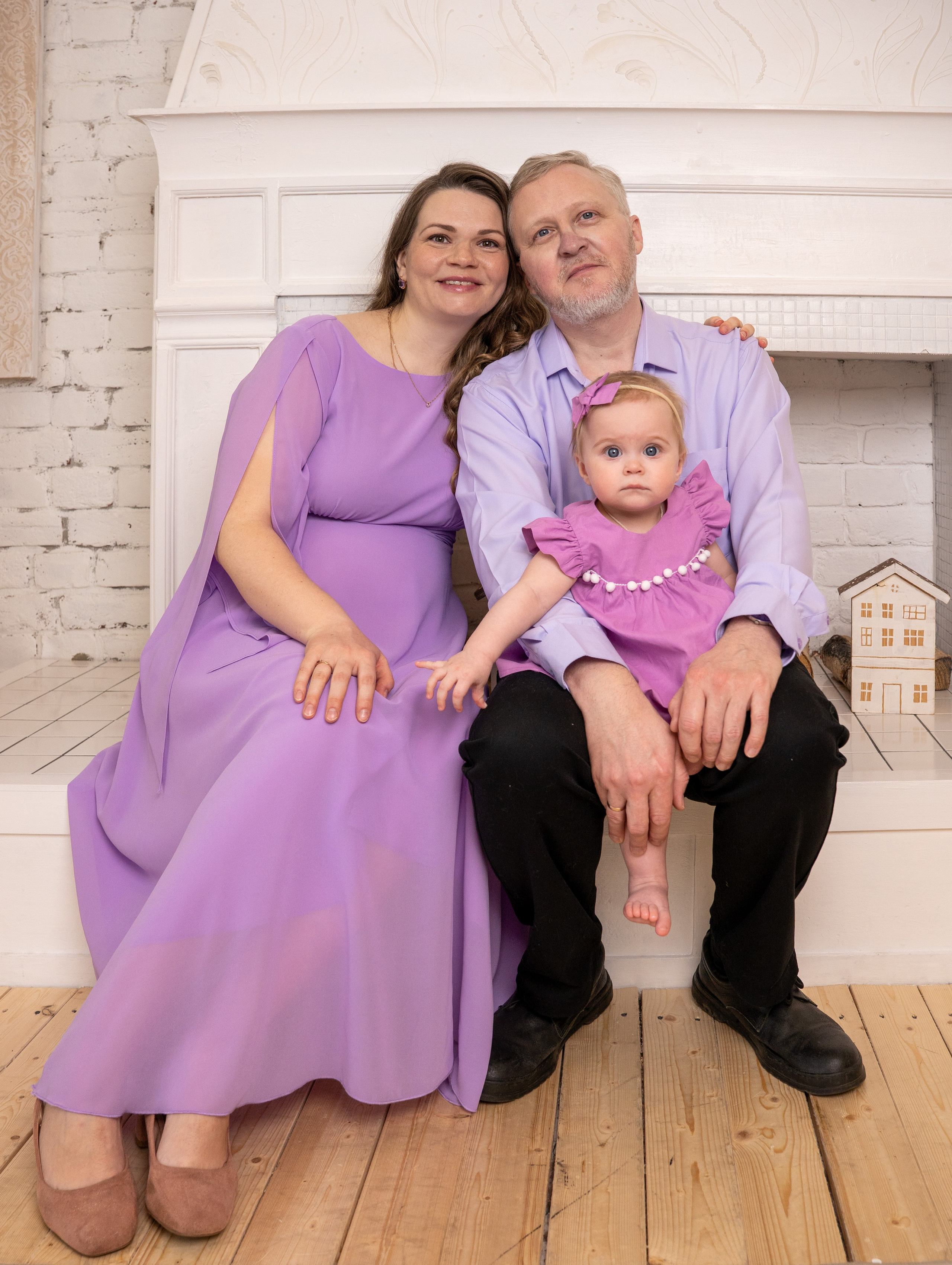 Семейная фотосессия для Анны. Студийный и портретный фотограф в САНКТ-ПЕТЕРБУРГЕИрина Махаон