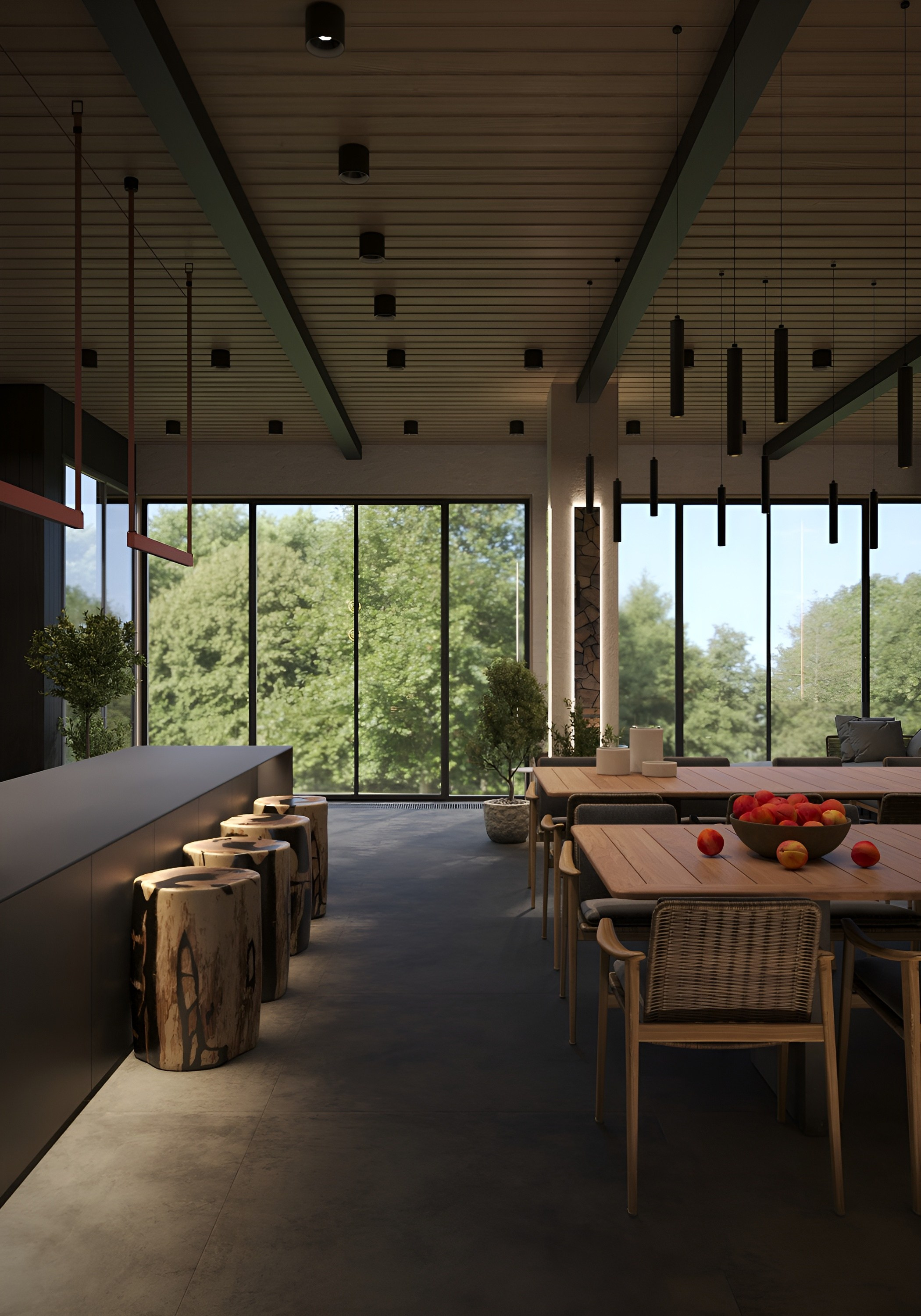 Коммерция. 3D Визуализация интерьеров жилых и коммерческих помещений