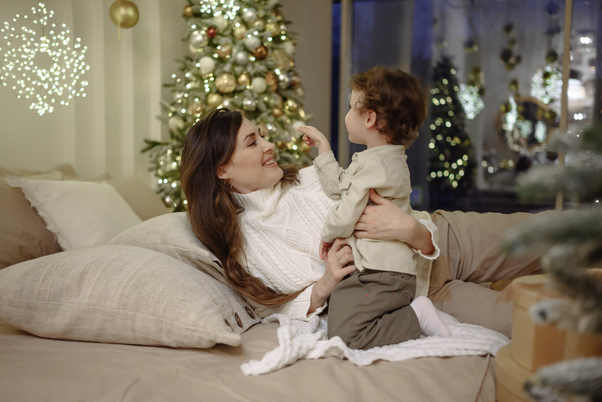 Новогодняя фотосессия. Фотограф в Москве Кирилл Никонов