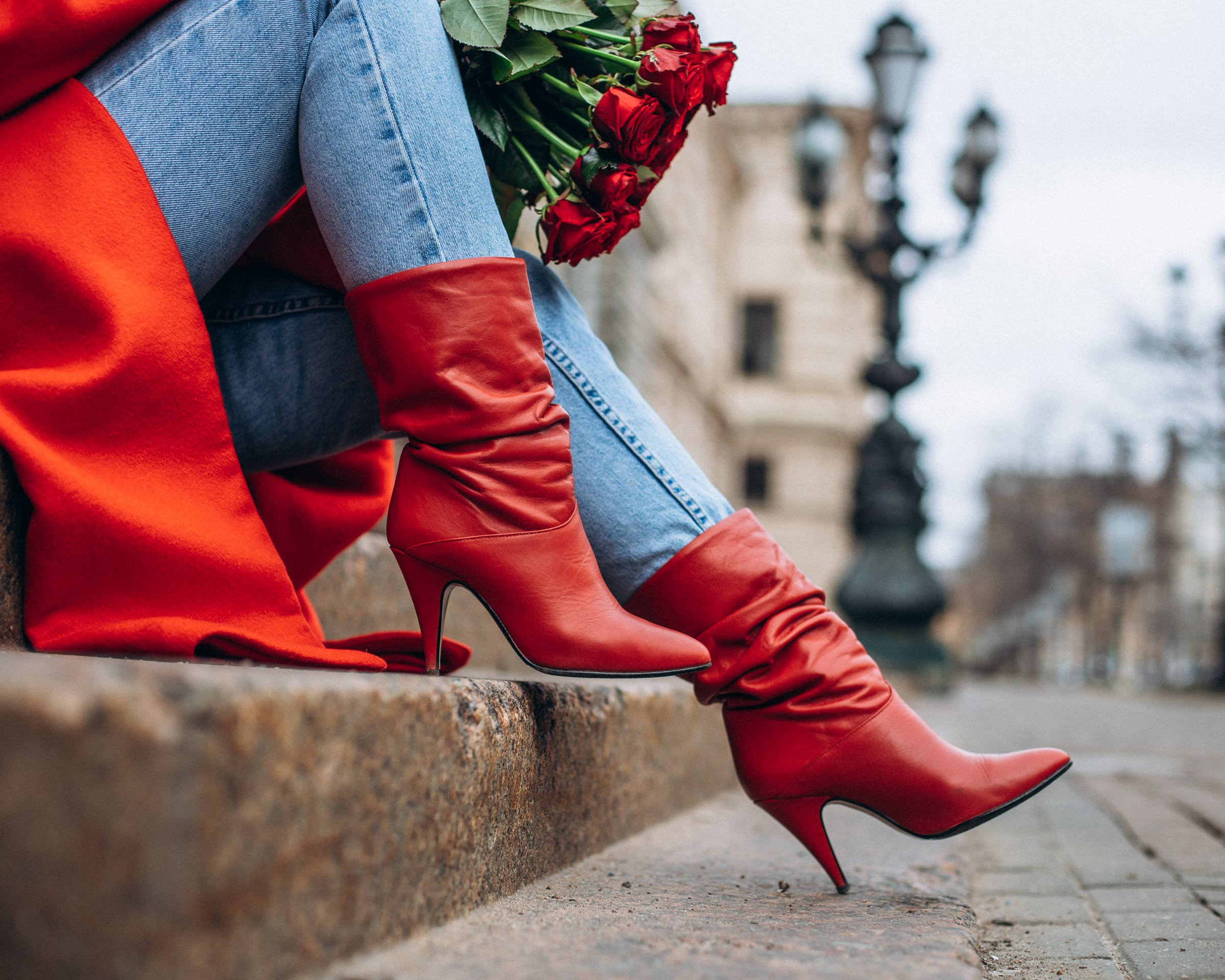 Анастасия в апреле. Фотопрогулка в Петербурге. Индивидуальный и семейный фотограф в Санкт-Петербурге